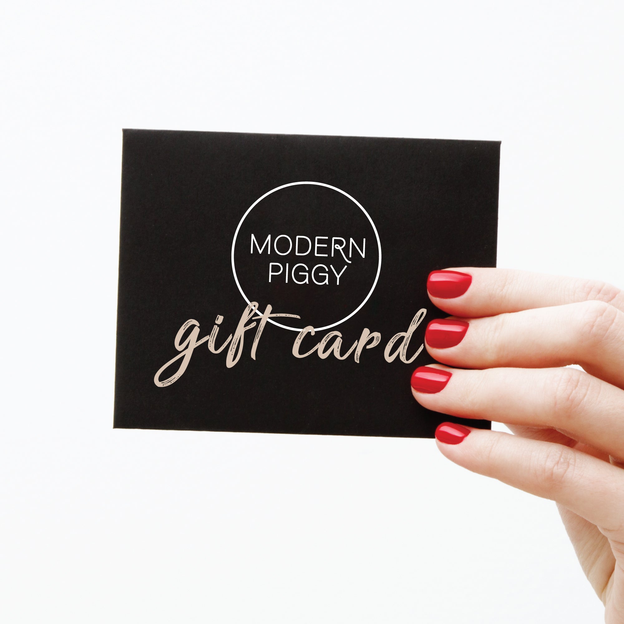 Modern Piggy Gift Card