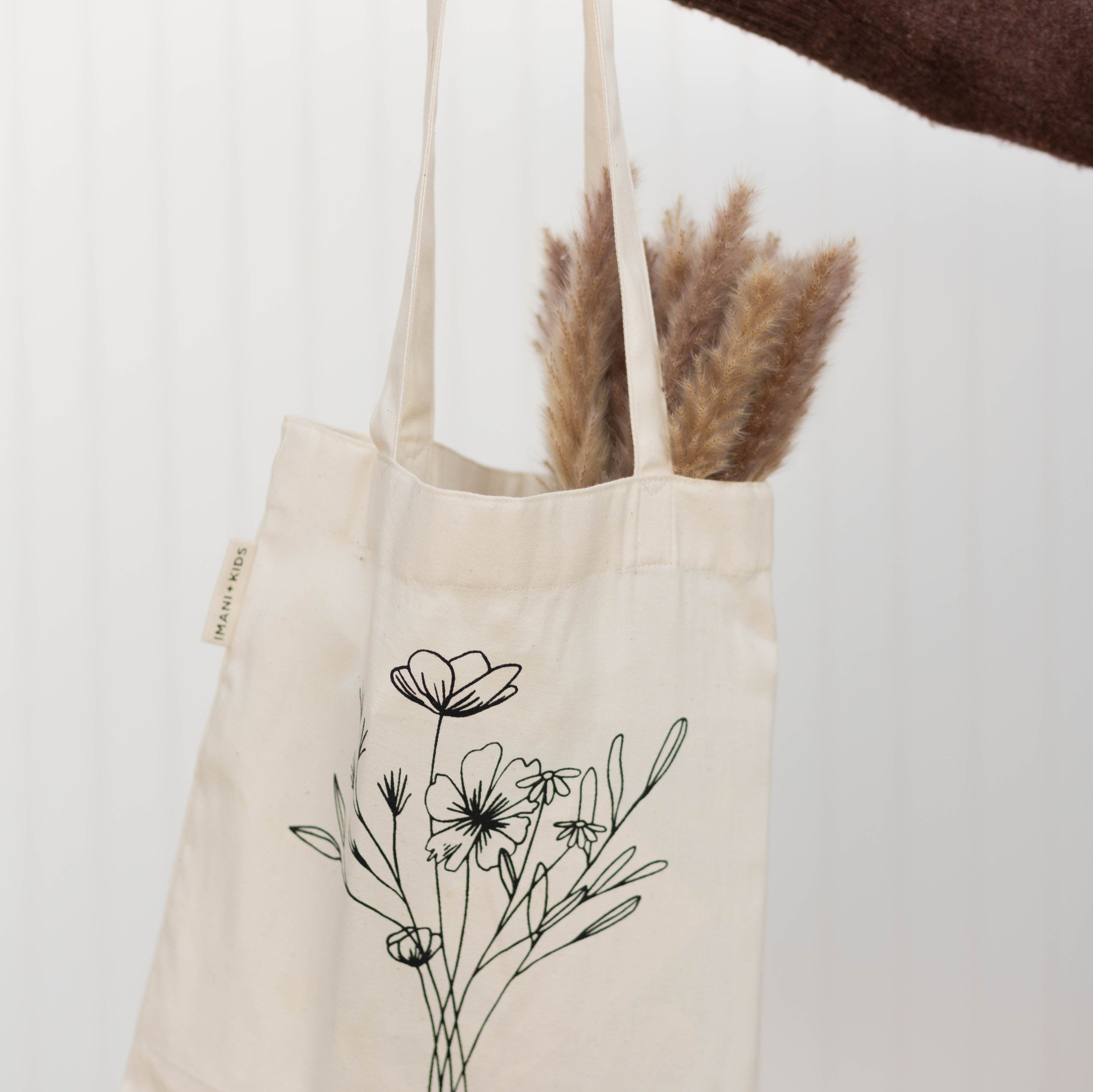 floral tote