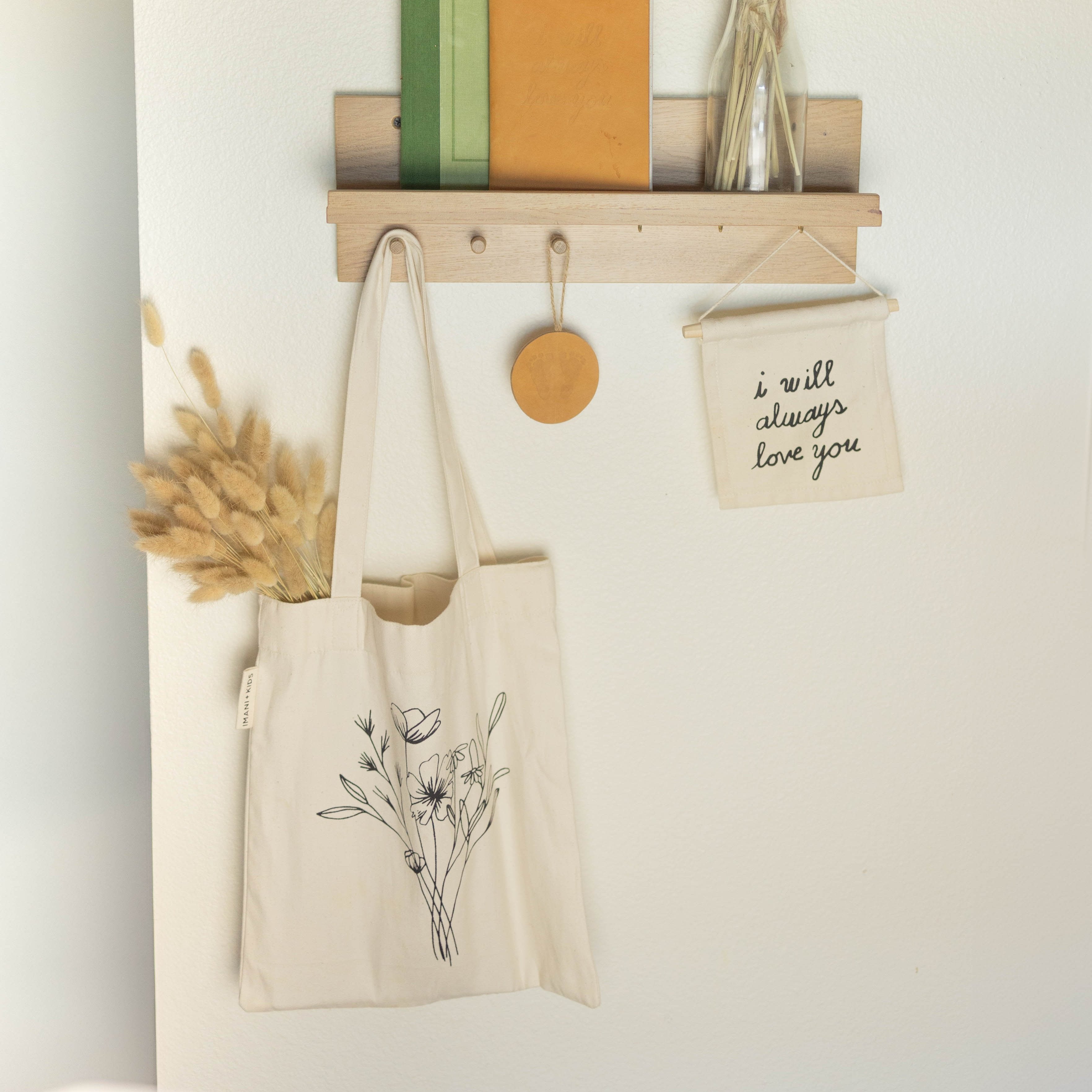 floral tote