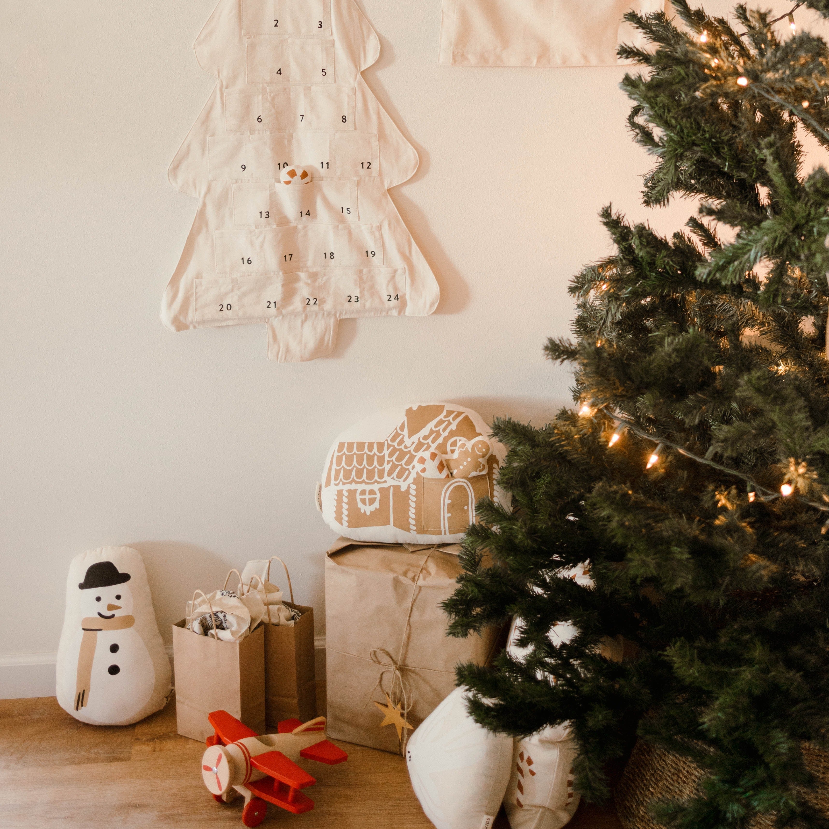 snowman pillow