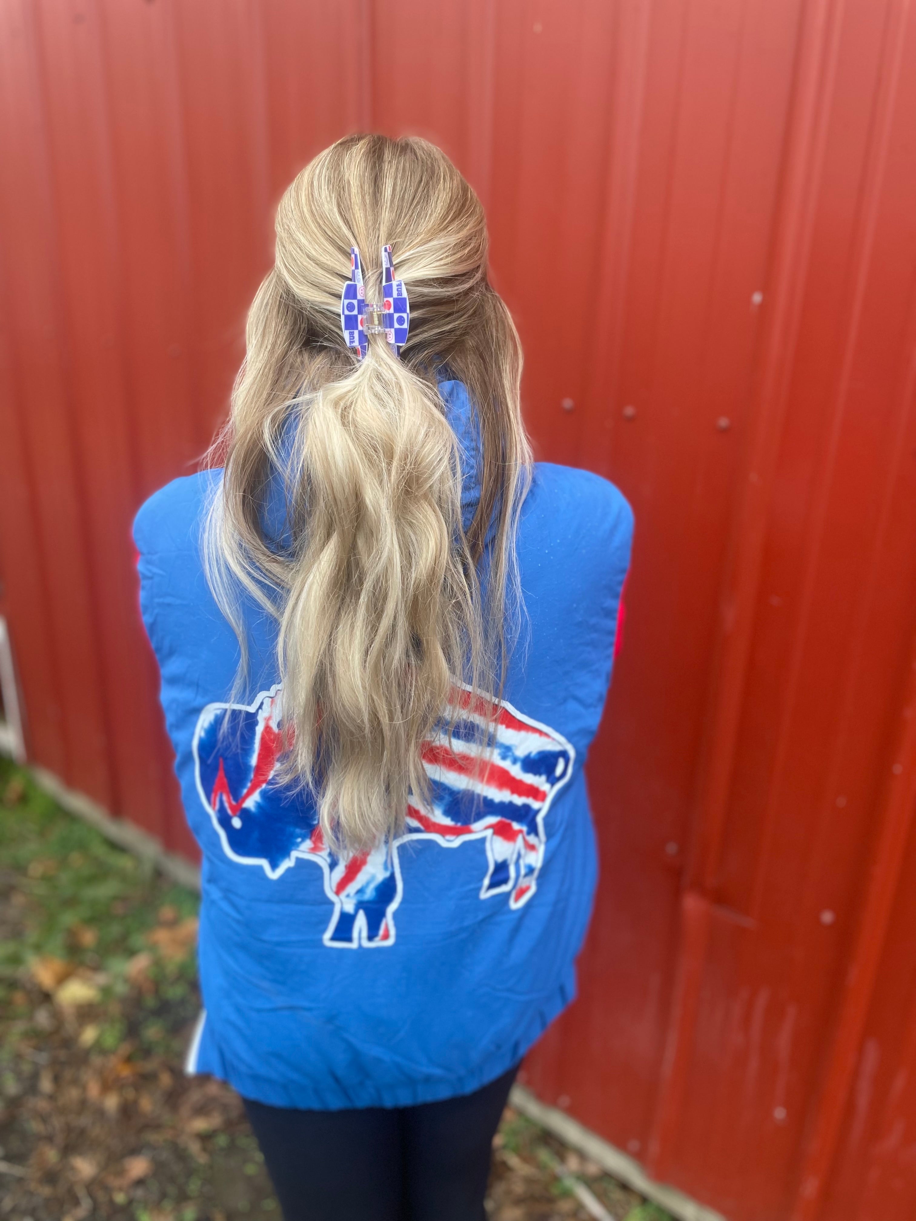 Buffalove Check Hair Clip Hair clip doodle & jack