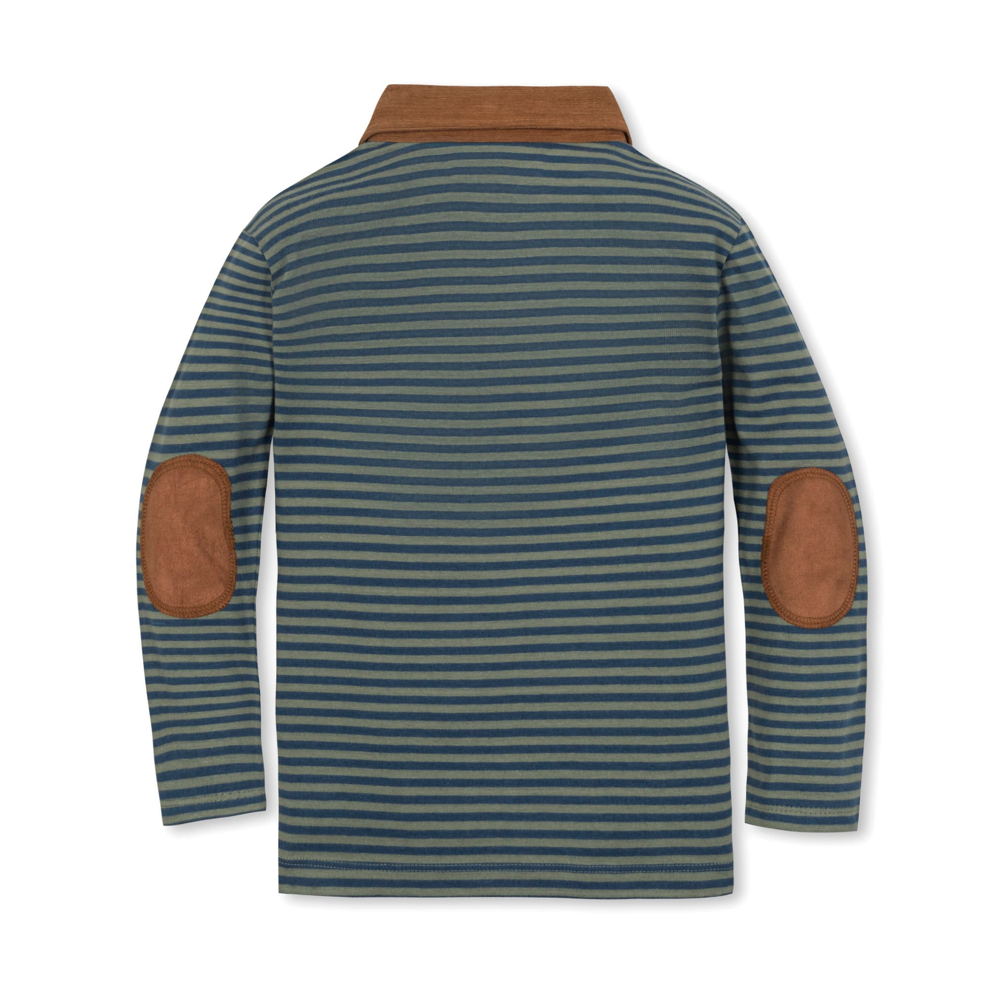 Organic Jersey Polo with Cord Collar