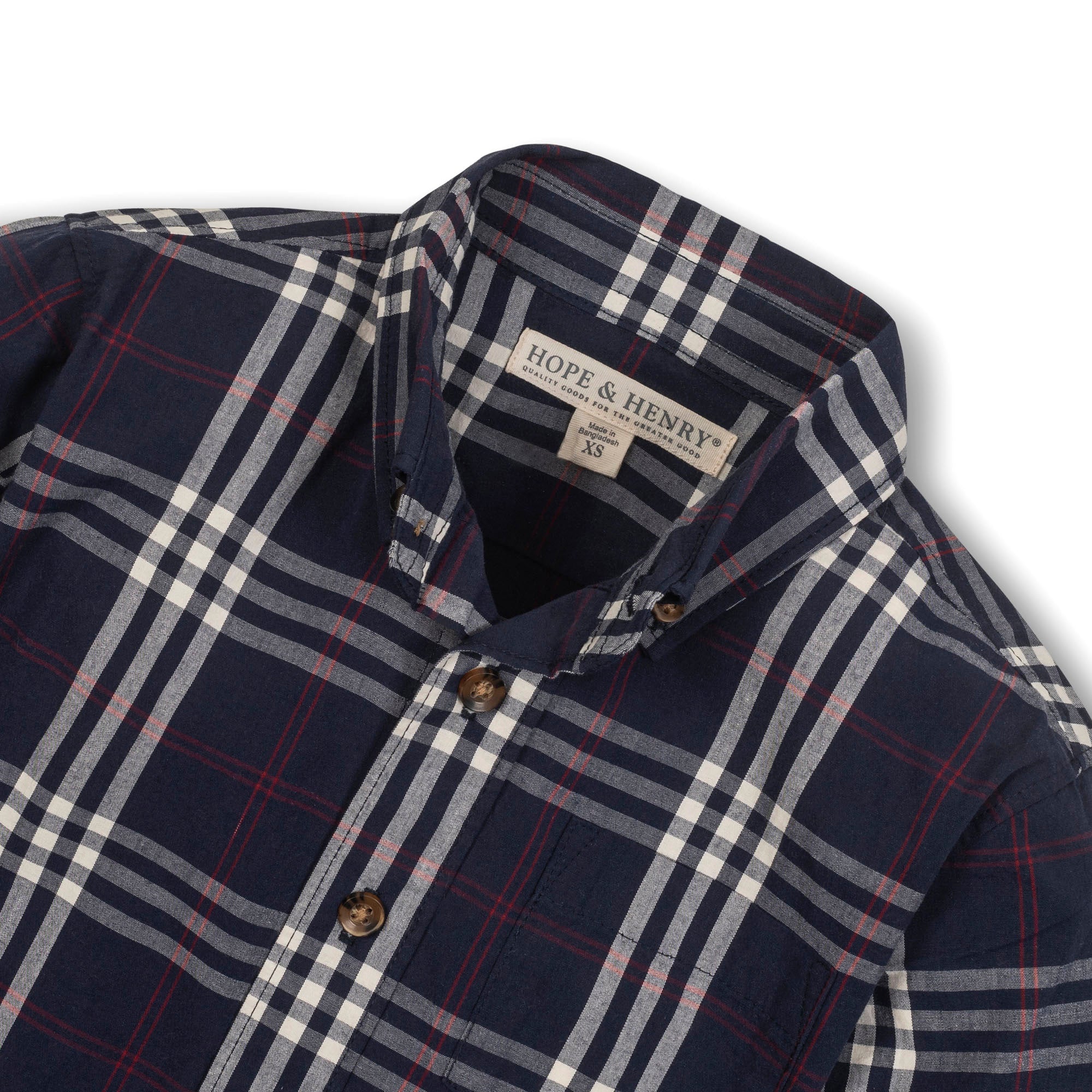 Organic Stretch Poplin Shirt