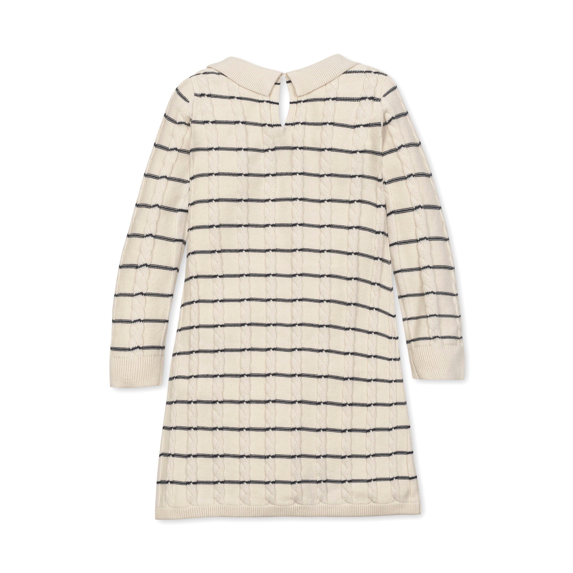 Organic Peter Pan Collar Sweater Dress