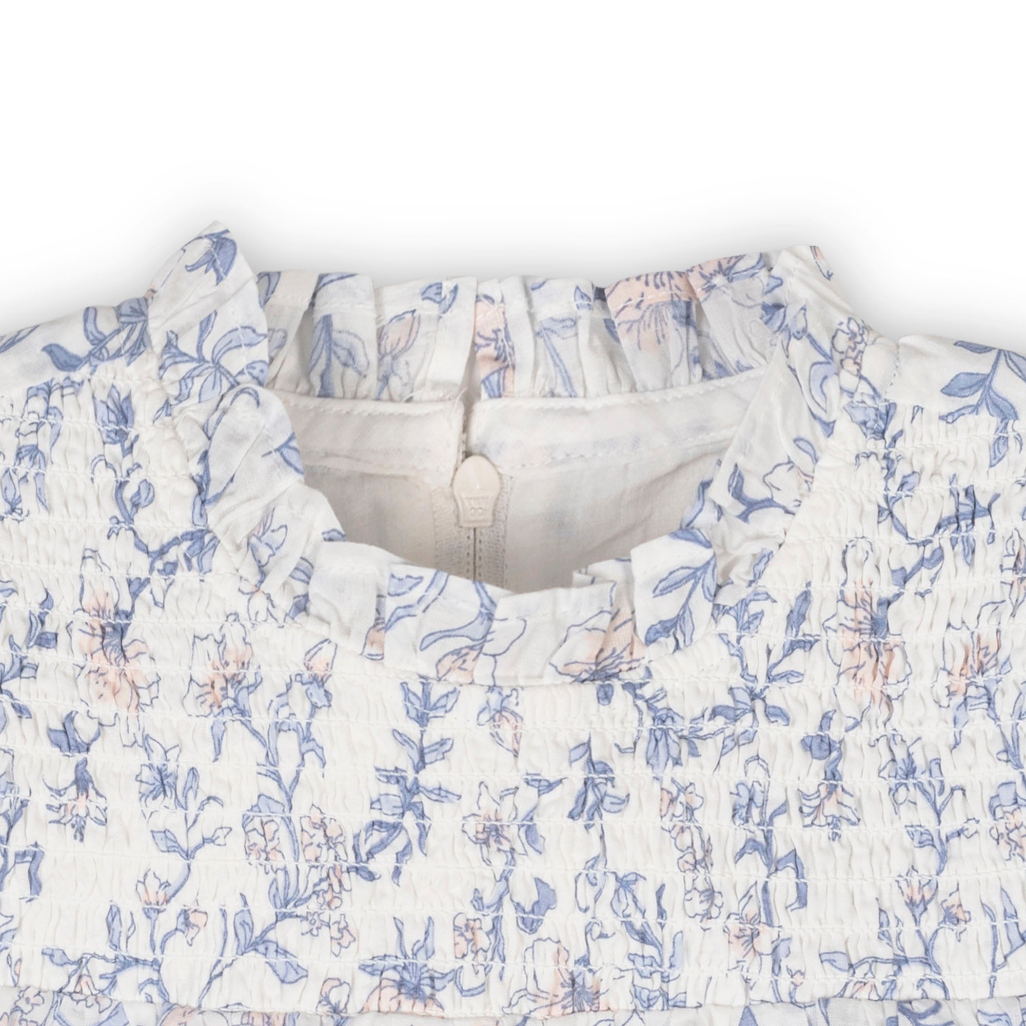 Organic Smocked Yoke Dress