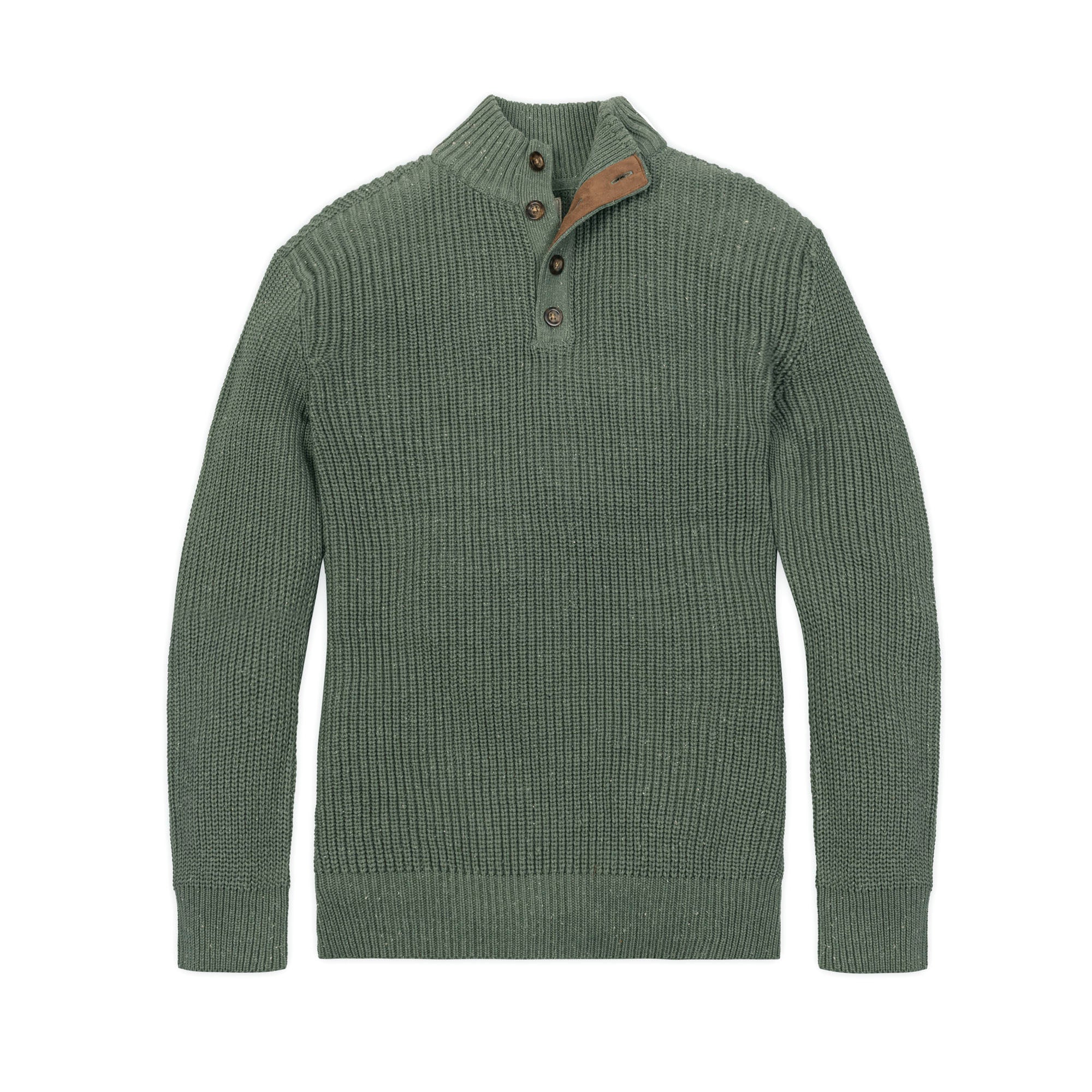Organic Mock Neck Sweater