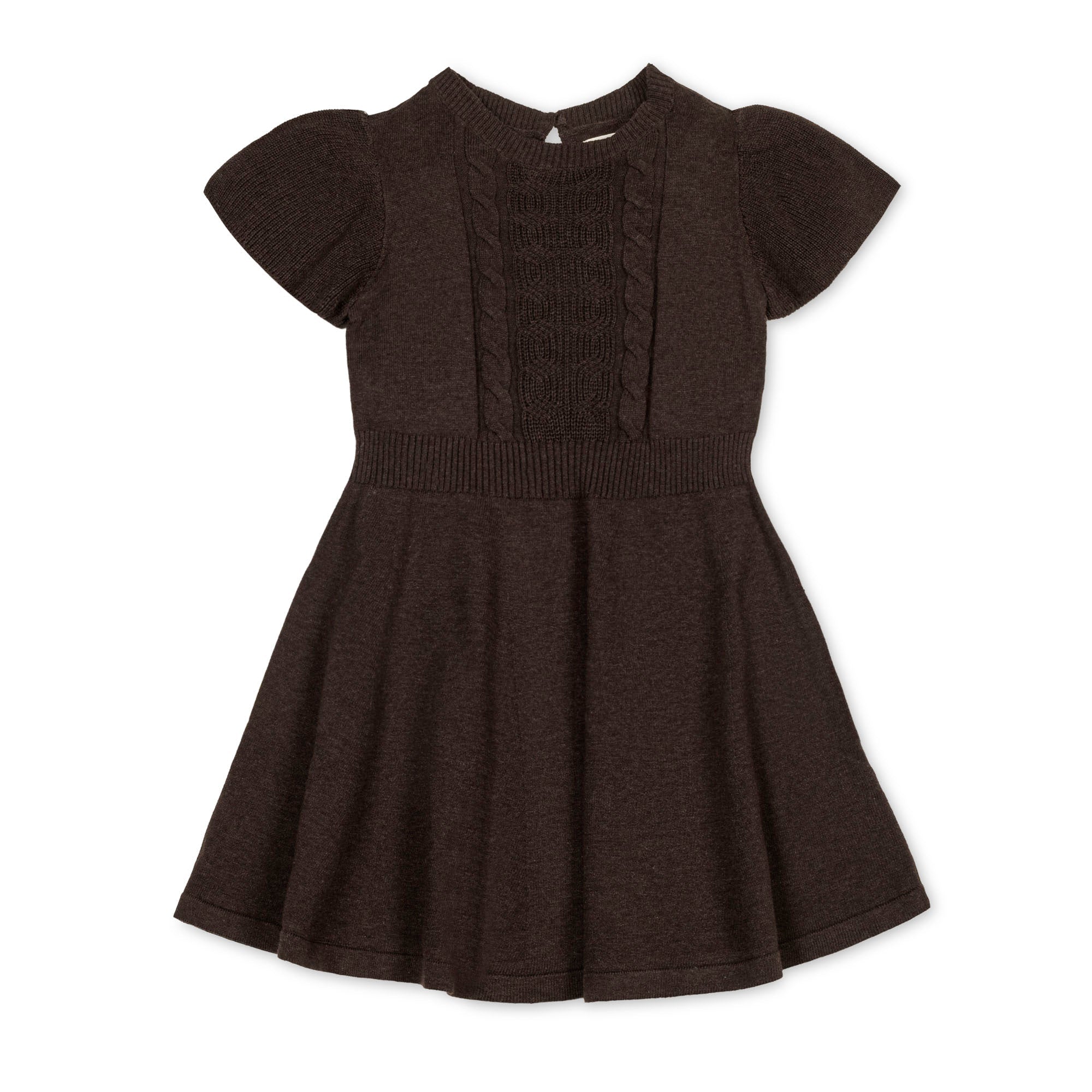 Organic Flutter Sleeve Sweater Dress - Baby
