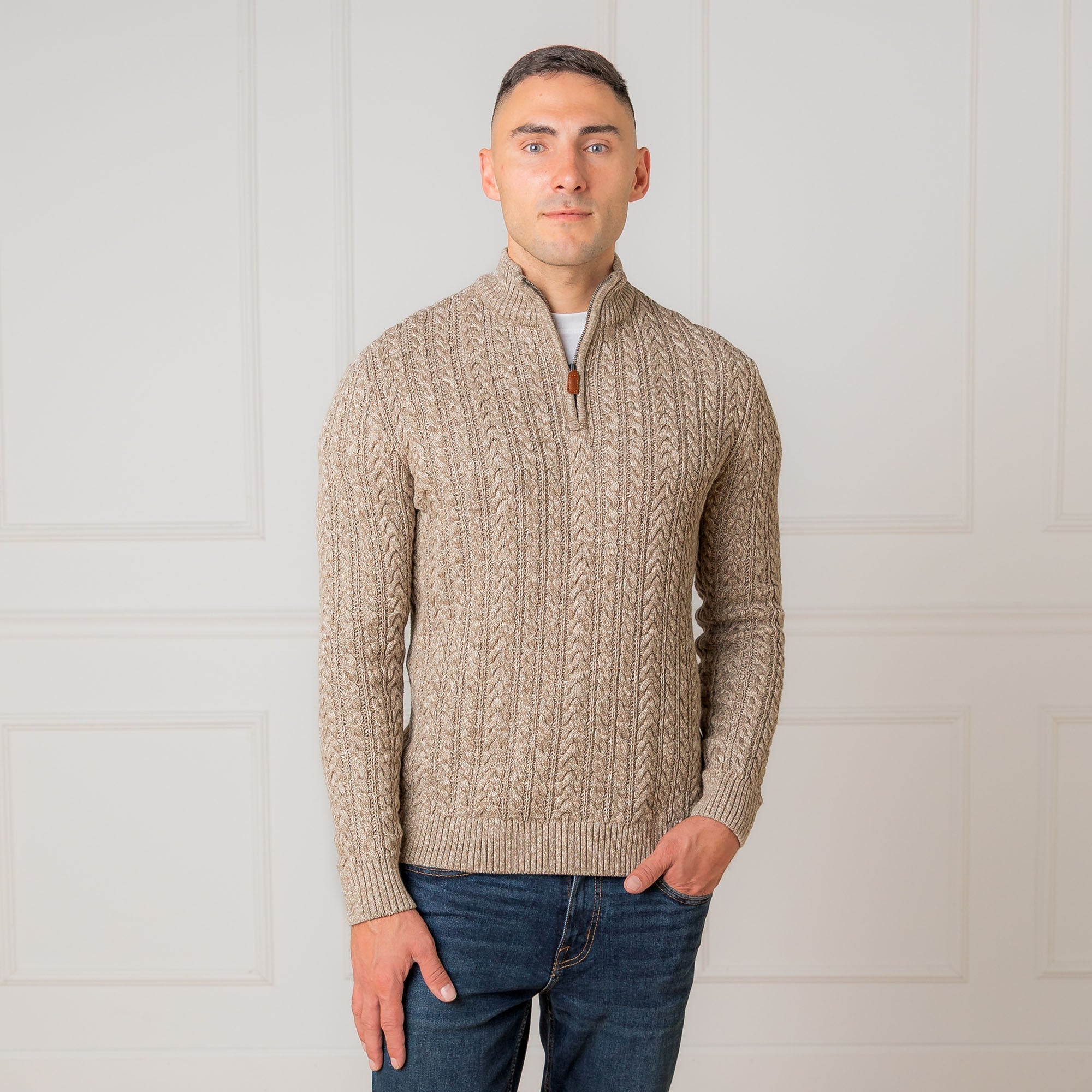 Organic Half Zip Pullover