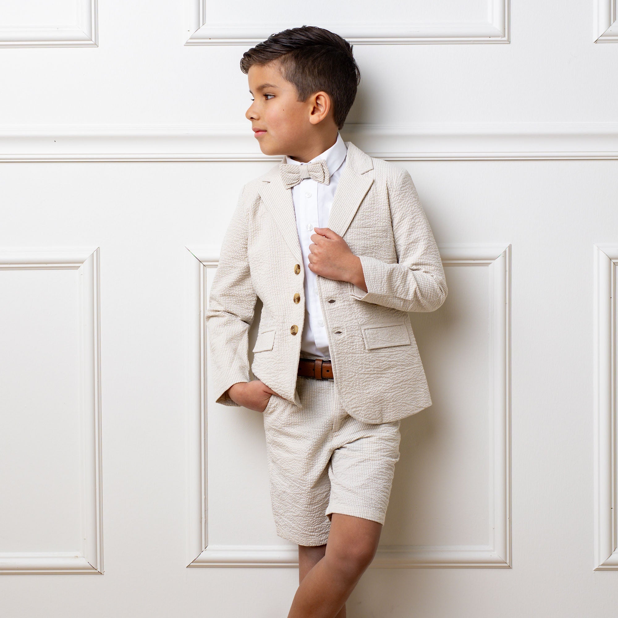 Organic Seersucker Suit Jacket