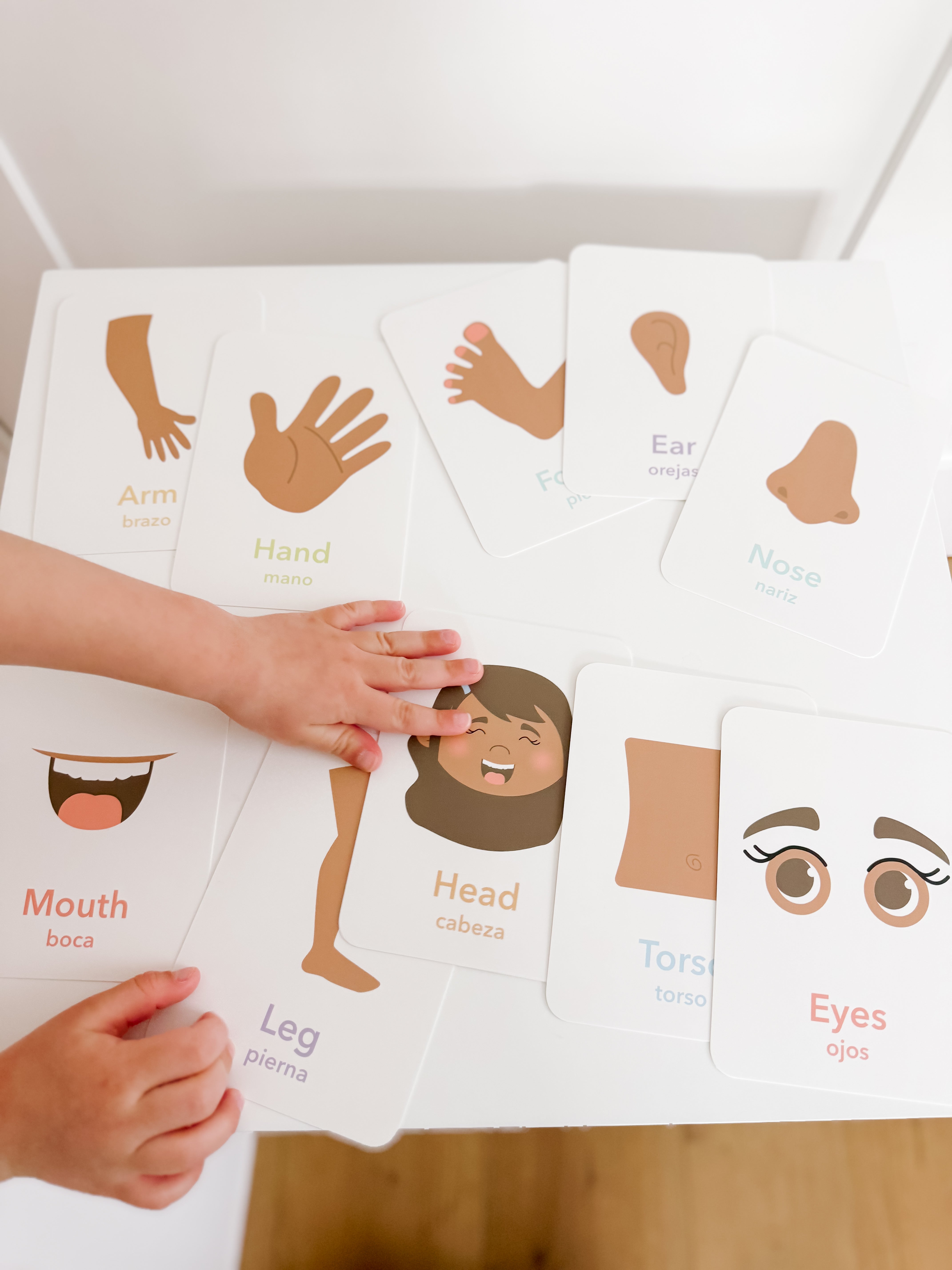 Body Parts Flashcards