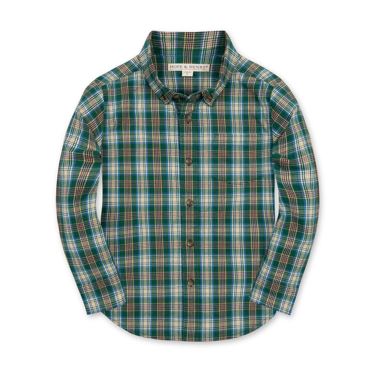 Organic Stretch Poplin Shirt