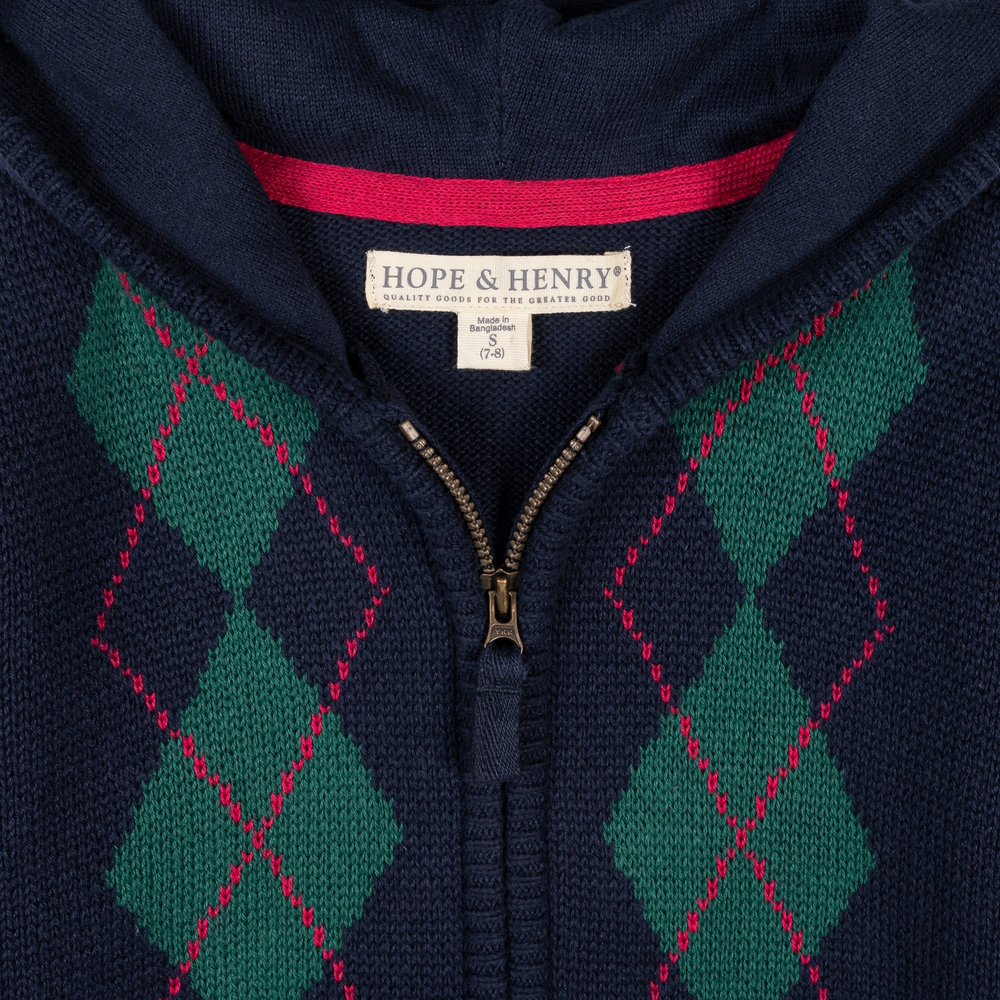 Organic Full Zip Hoodie Sweater
