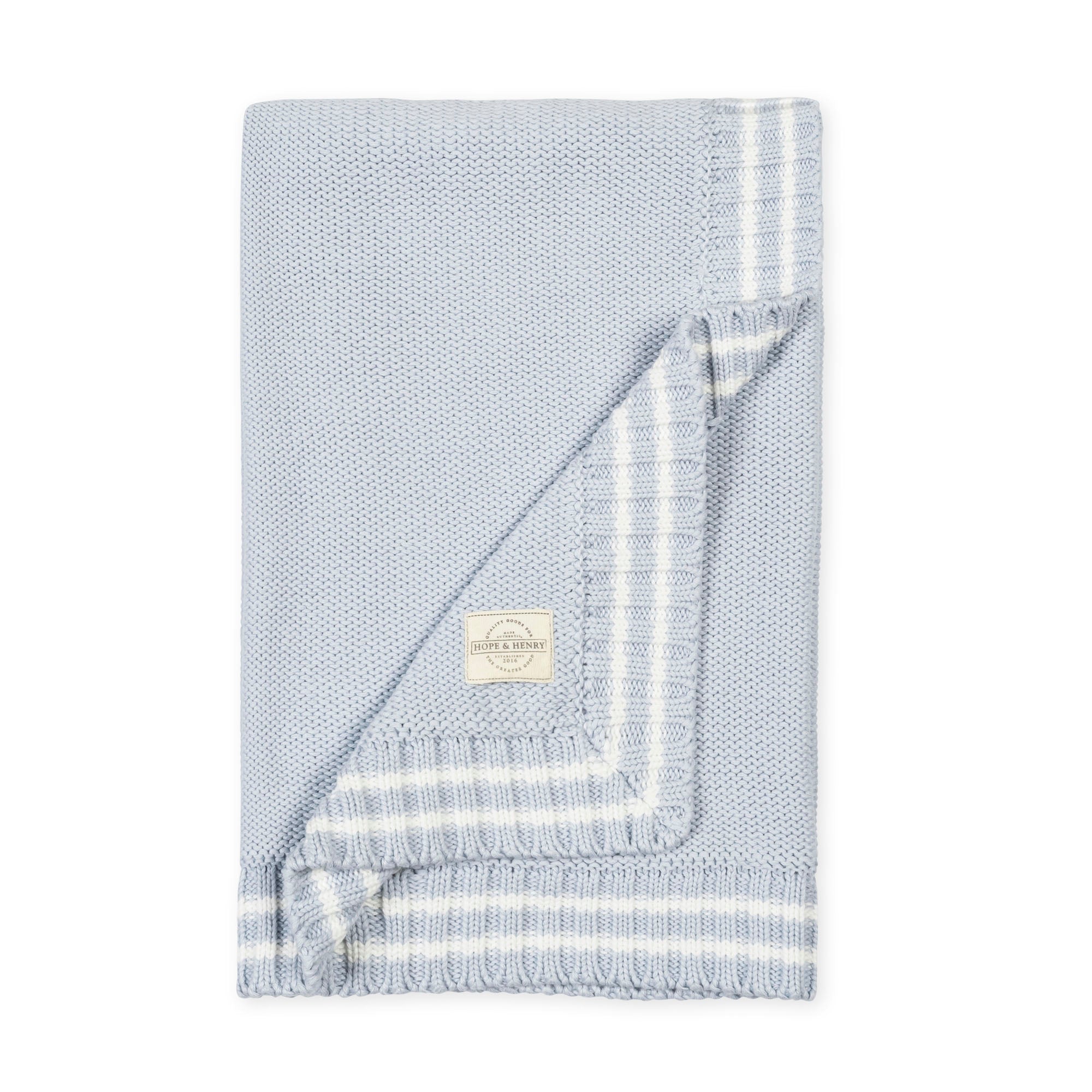 Organic Cable Knit Blanket