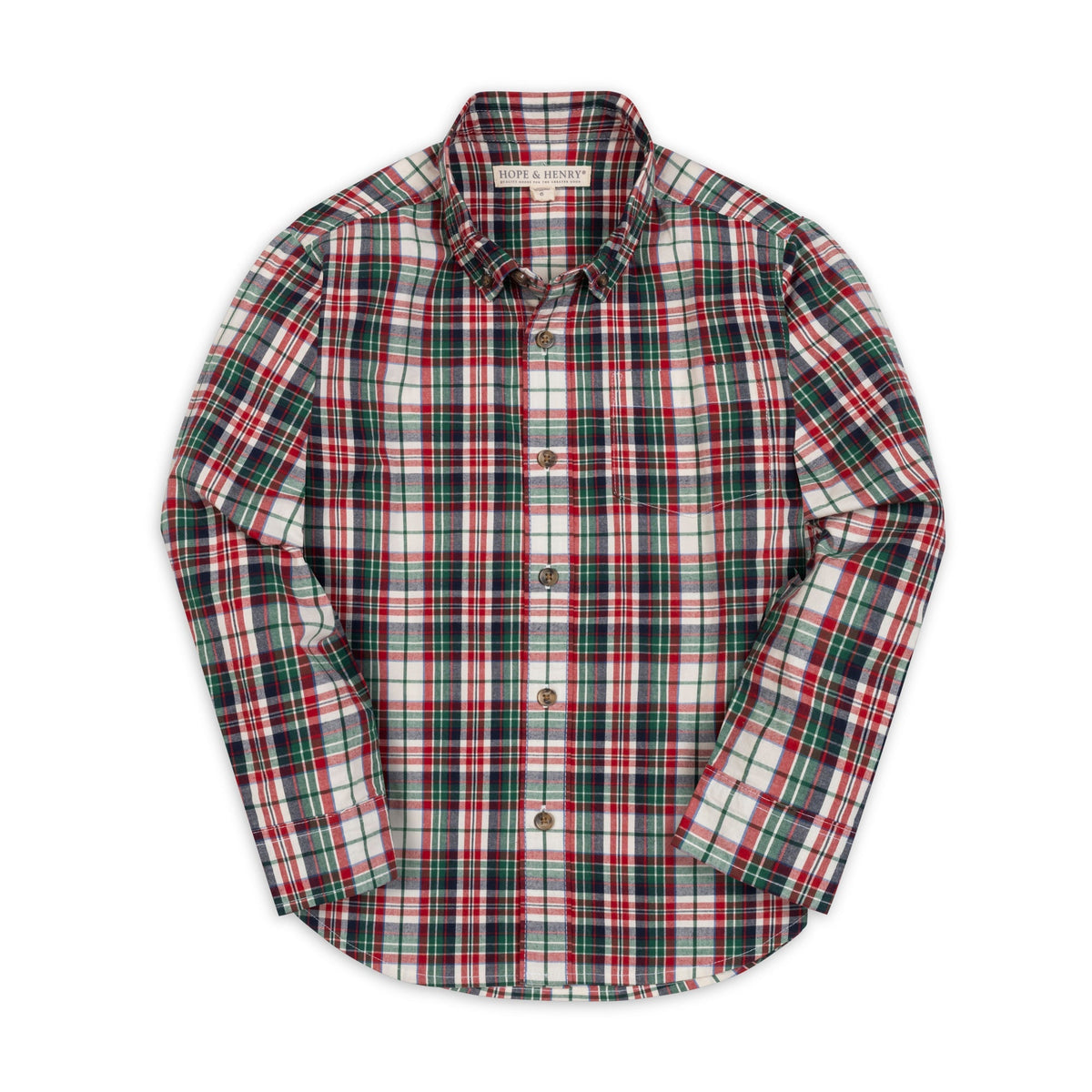 Organic Stretch Poplin Shirt