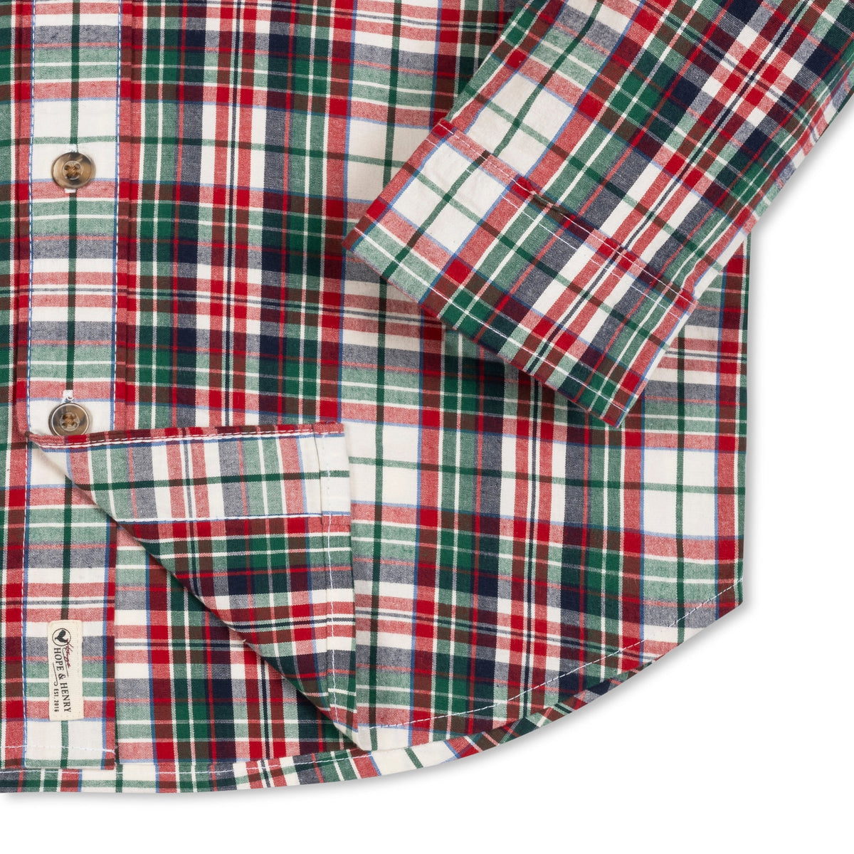 Organic Stretch Poplin Shirt