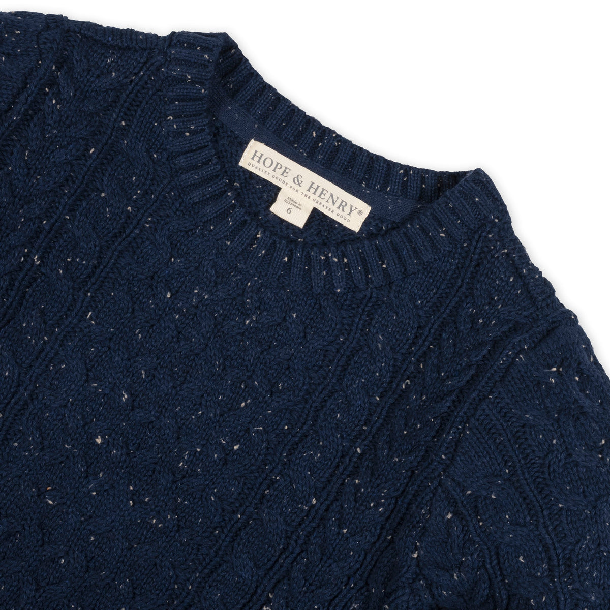 Organic Fisherman Sweater