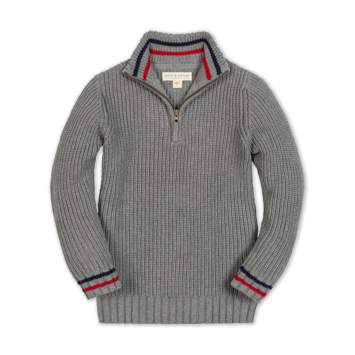 Organic Half Zip Sweater