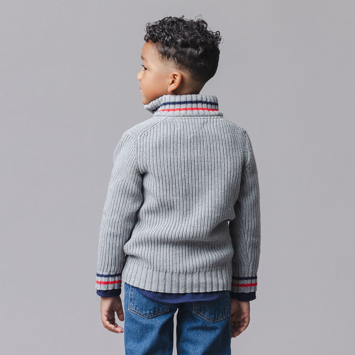 Organic Half Zip Sweater