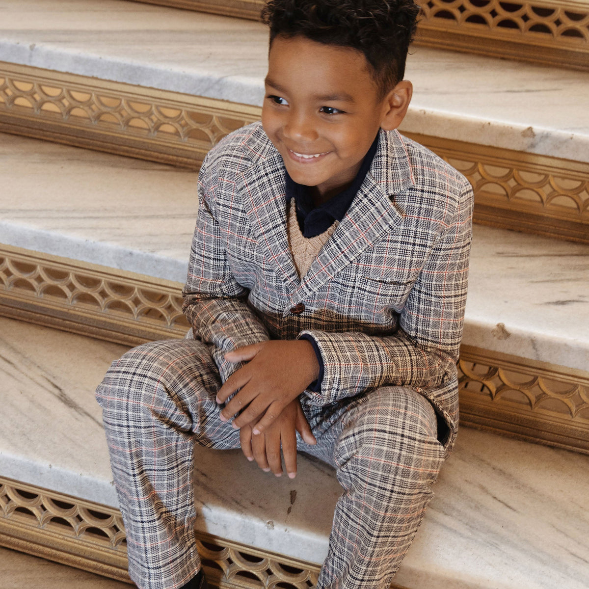 Organic Brushed Suit Pant