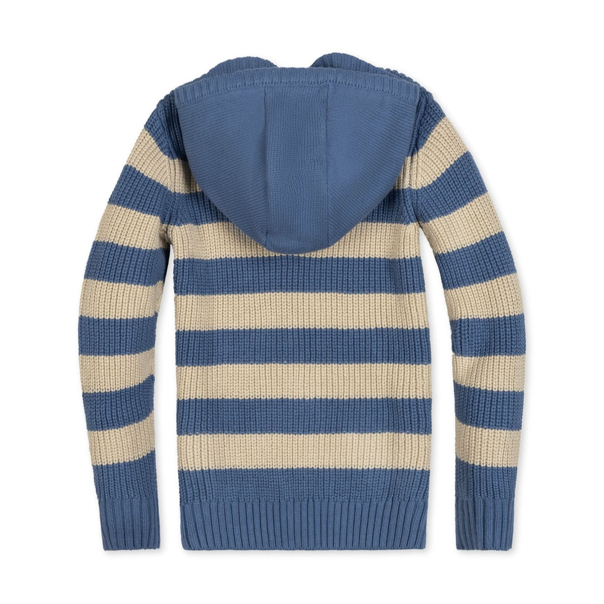 Organic Henley Sweater Hoodie