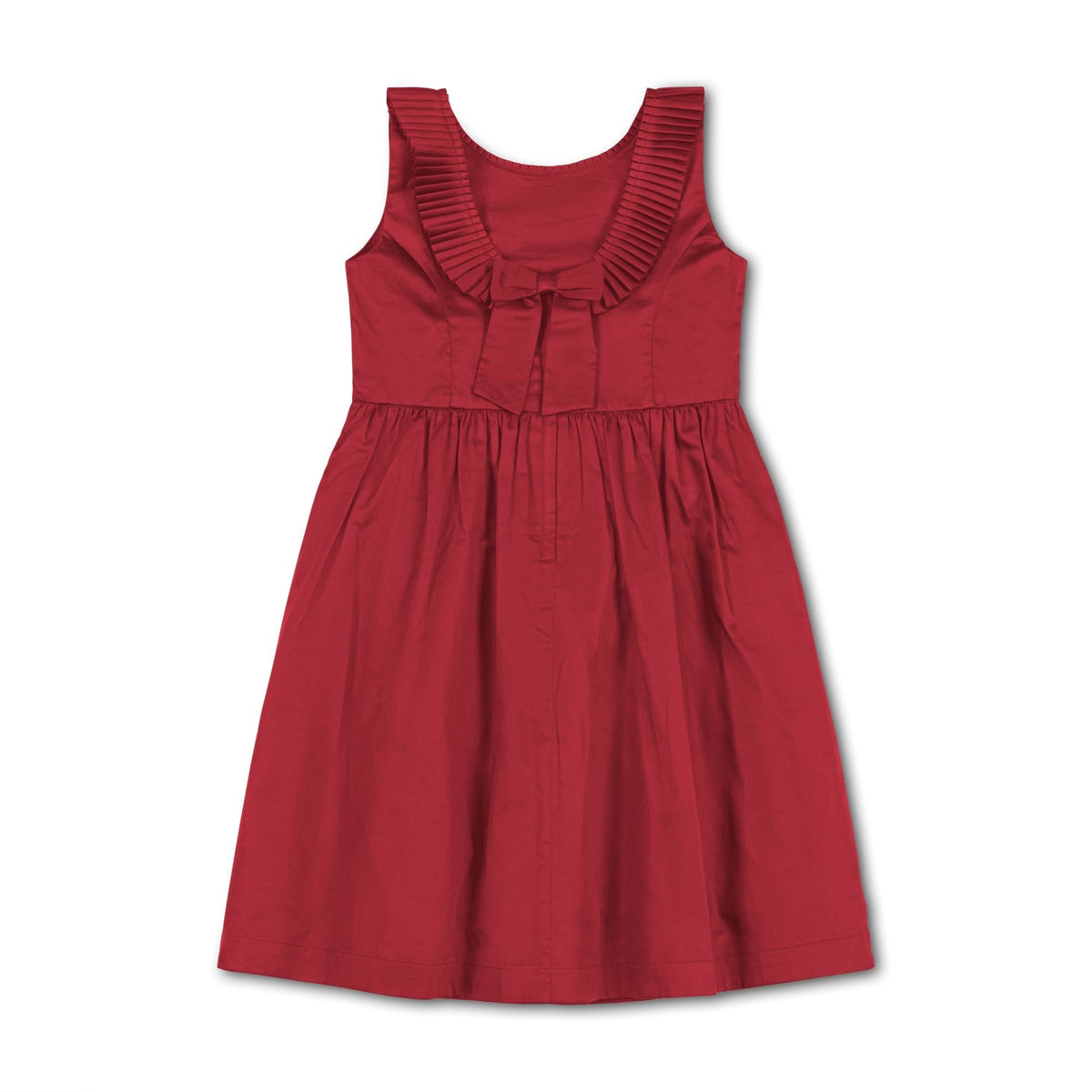 Organic Pleated Collar Party Dress