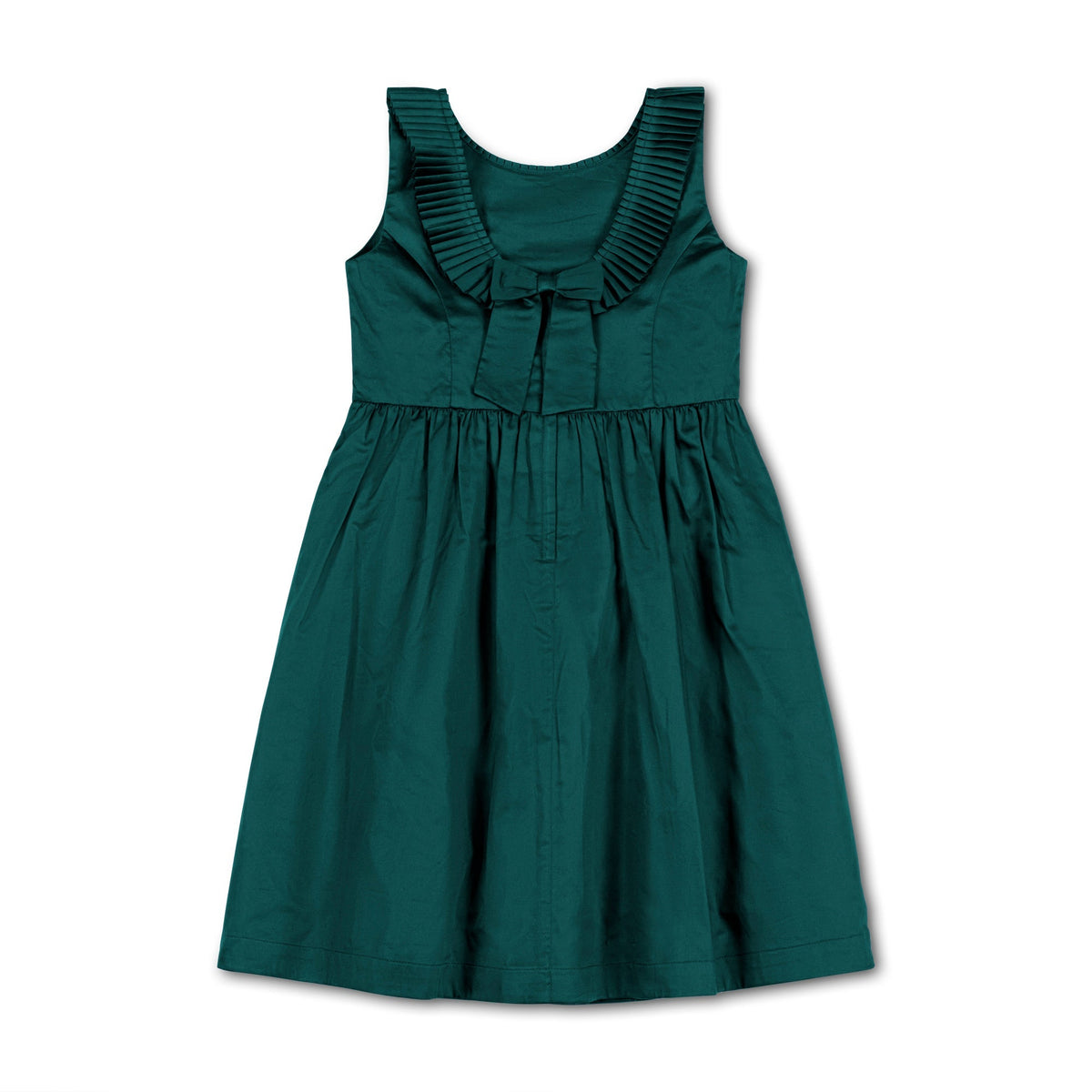Organic Pleated Collar Party Dress
