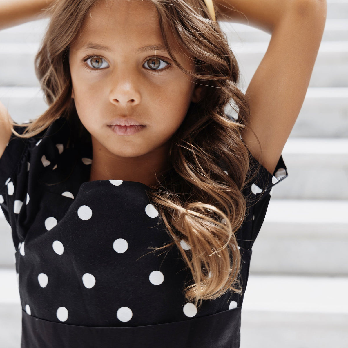 Organic Puff Sleeve Party Dress