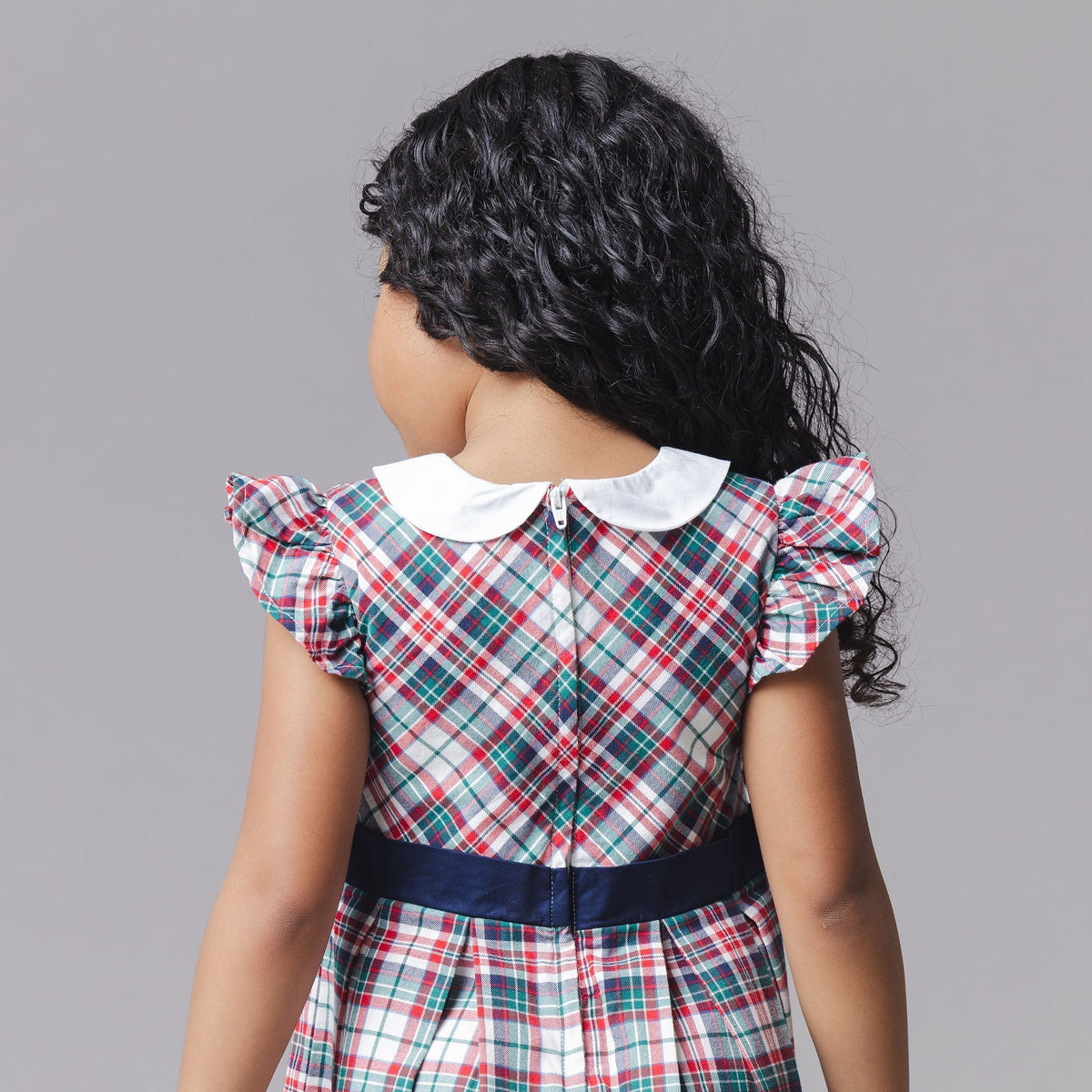 Organic Peter Pan Collar Party Dress