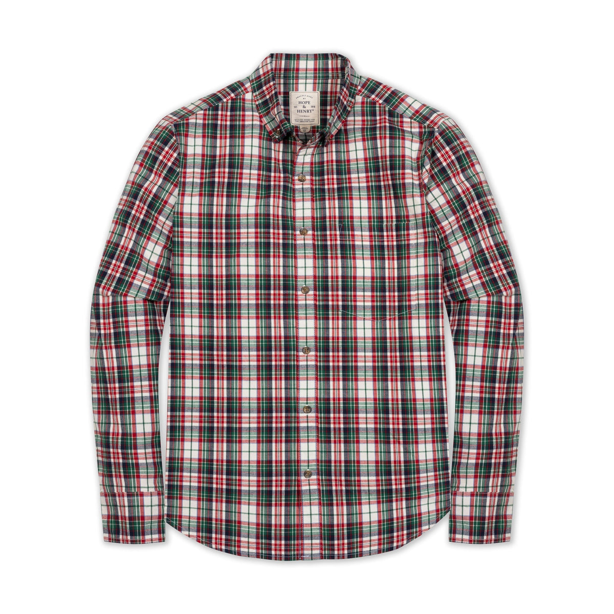 Organic Stretch Poplin Shirt