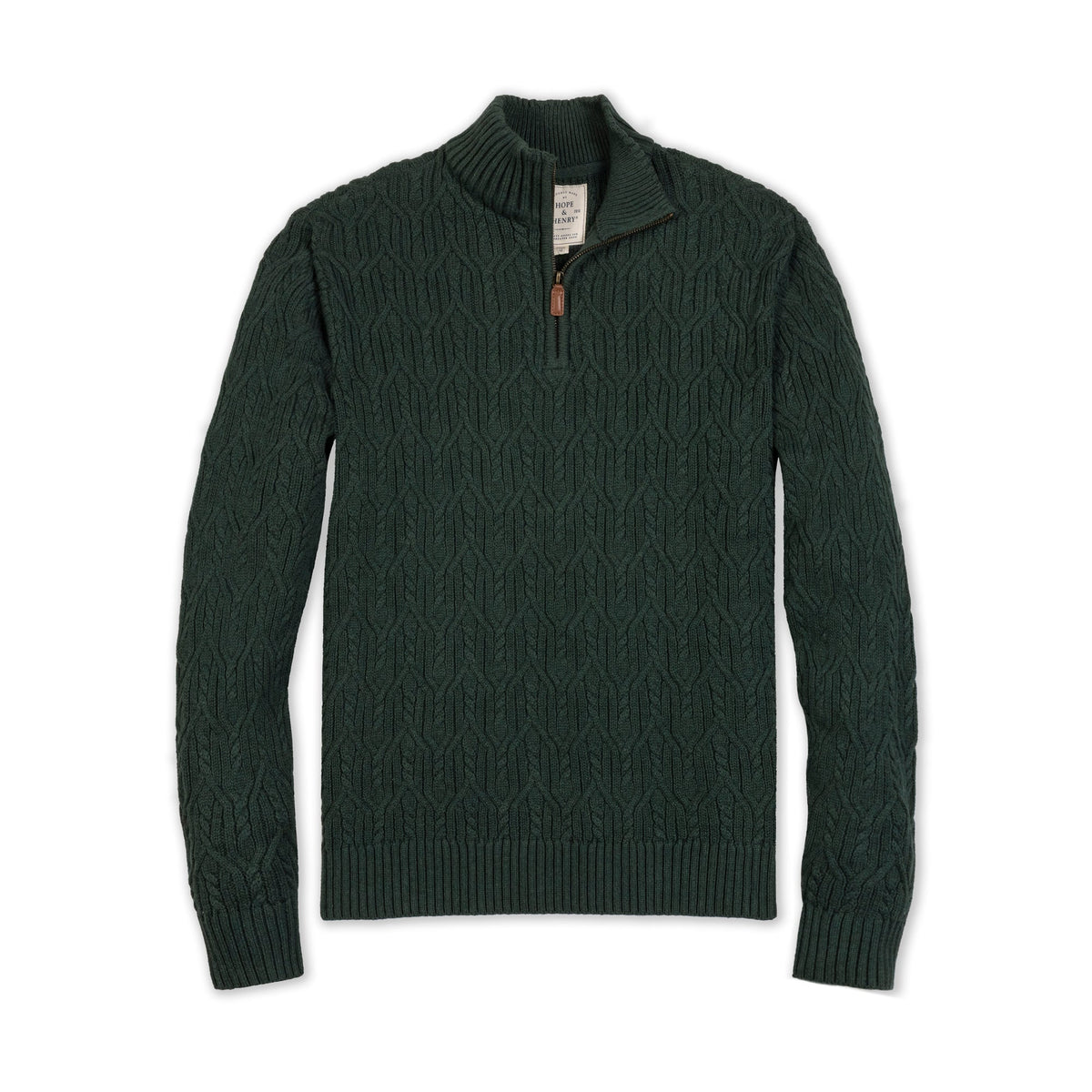 Organic Half Zip Pullover