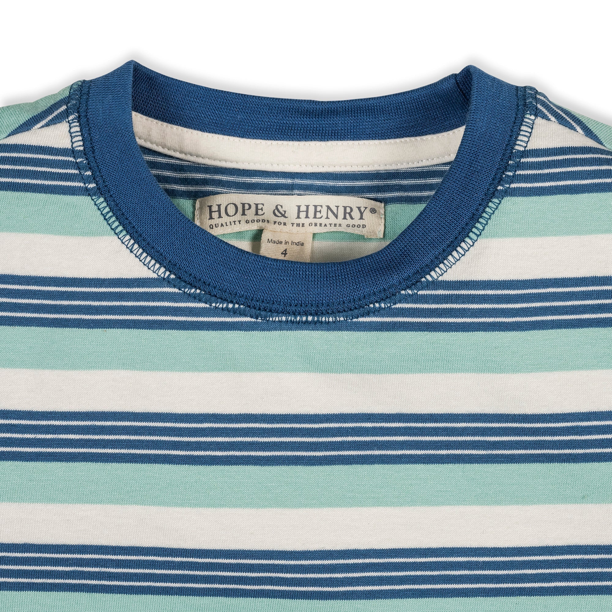 Organic Short Sleeve Henley Tee