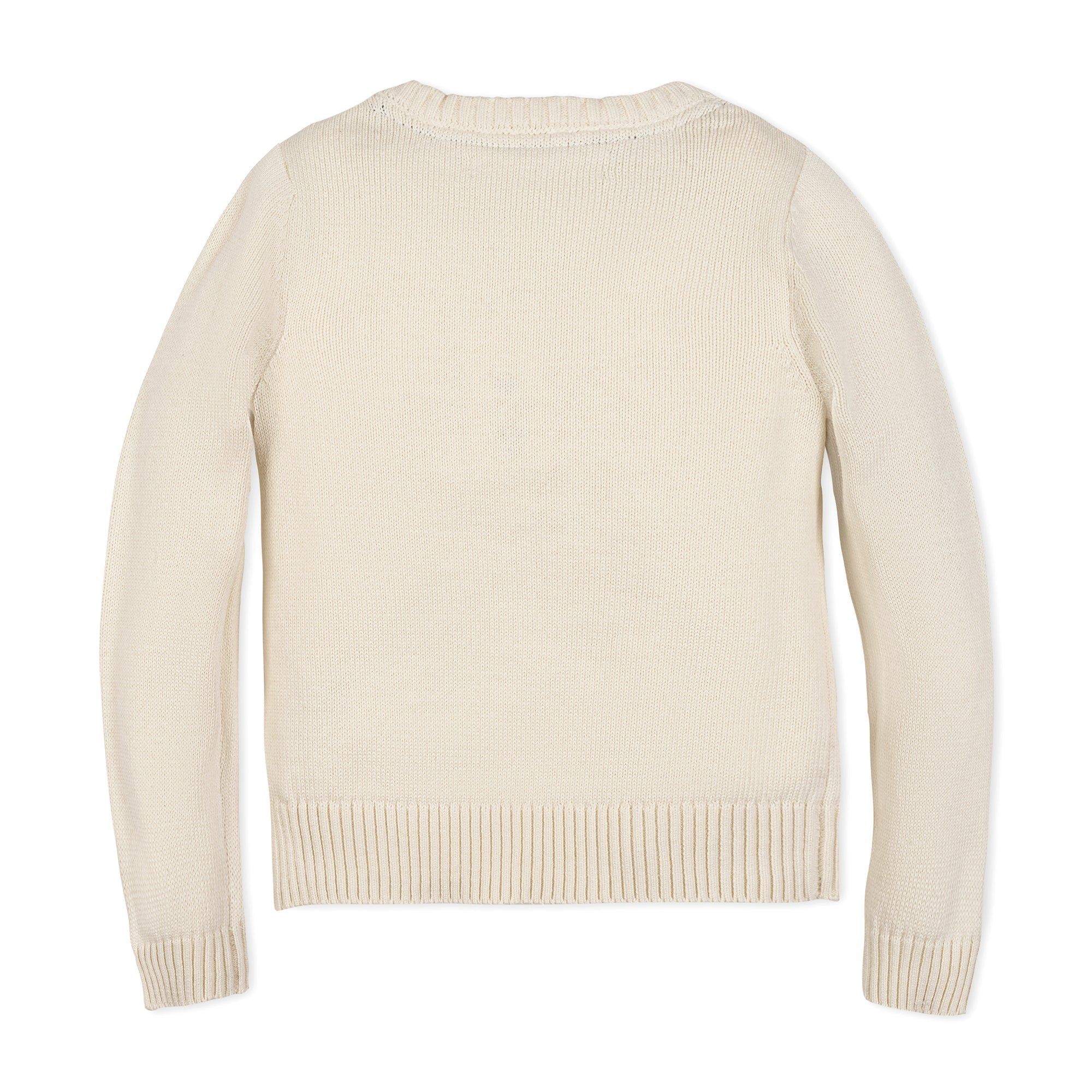 Organic Crew Neck Flag Sweater
