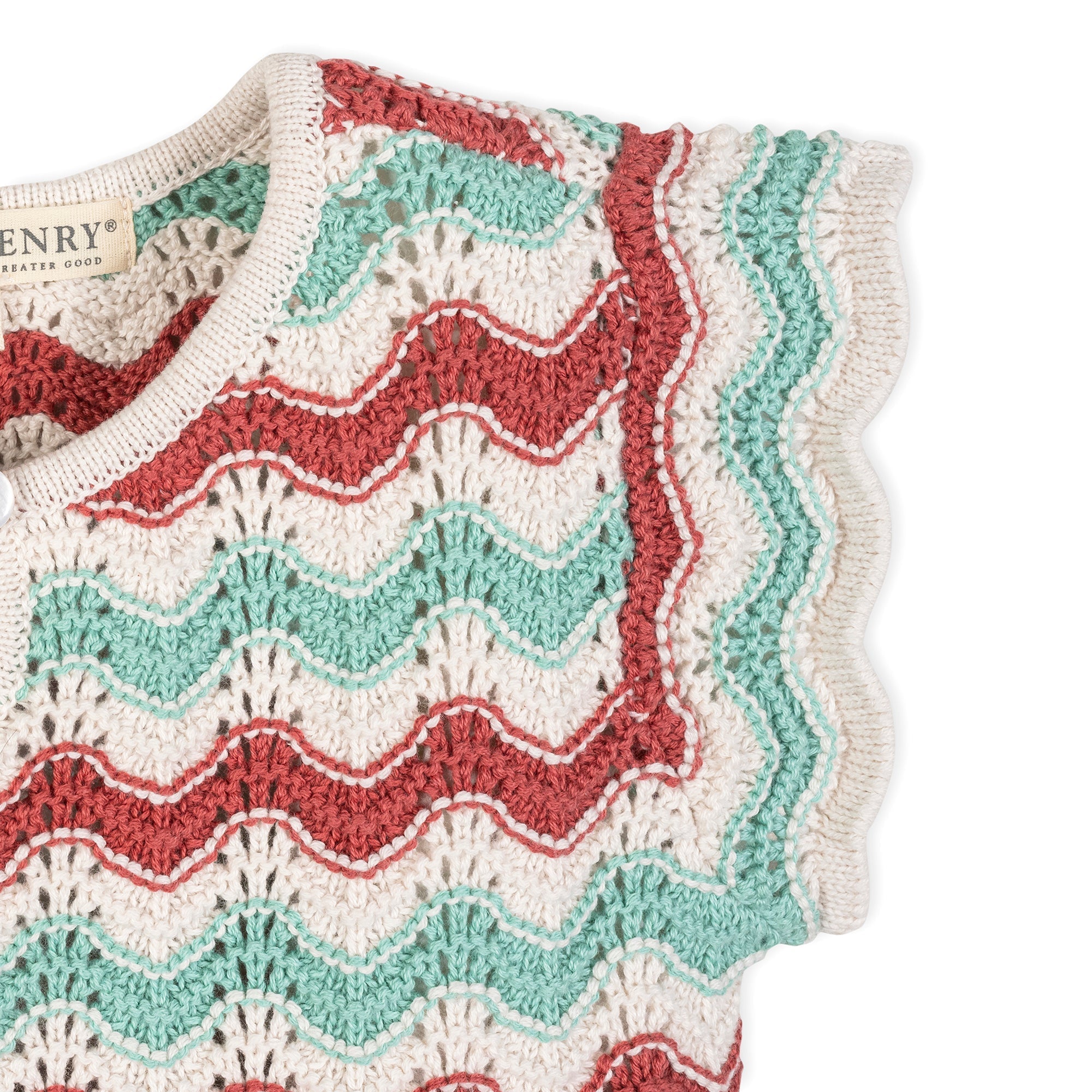 Organic Flutter Sleeve Sweater Top