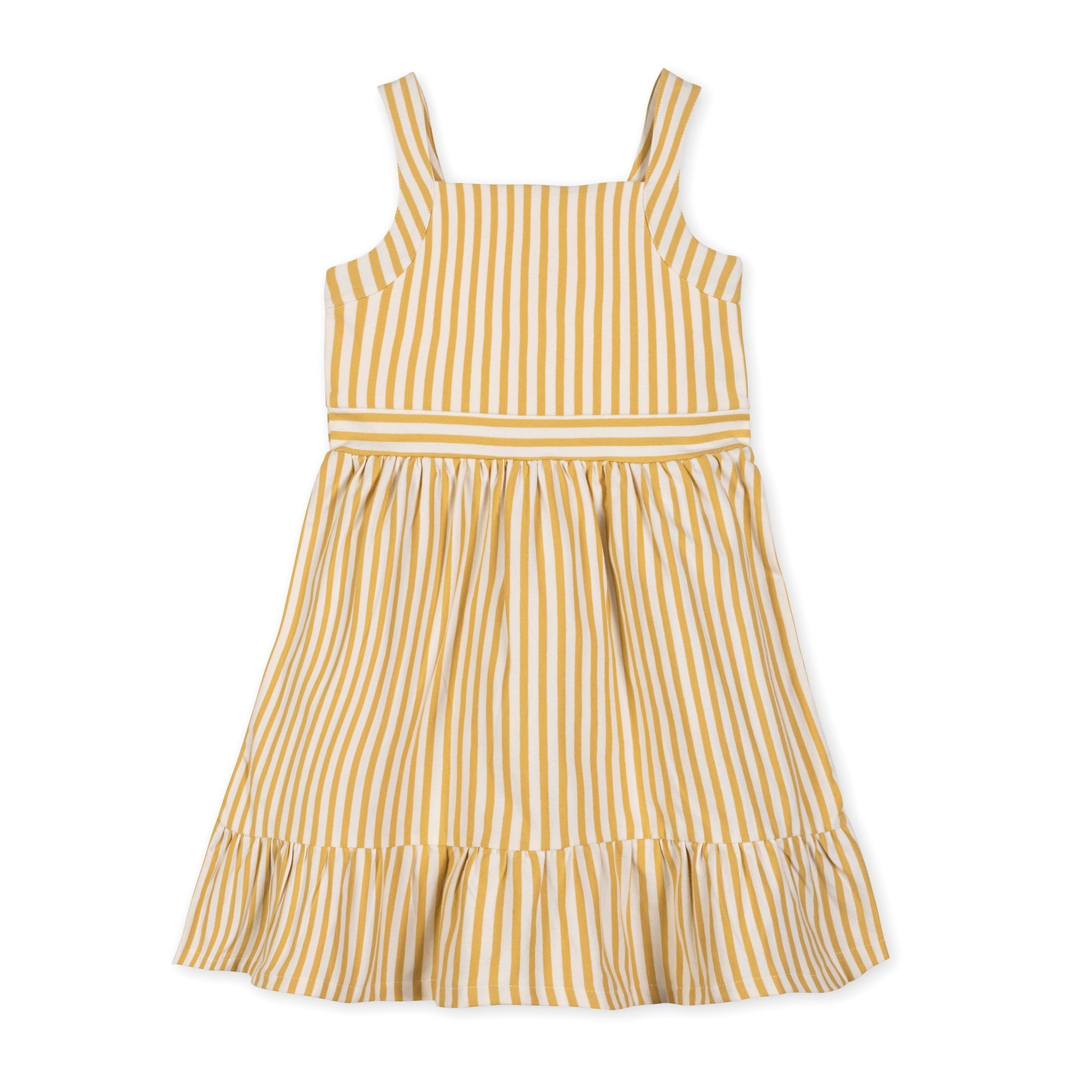 Organic Knit Tank Sundress with Flounce