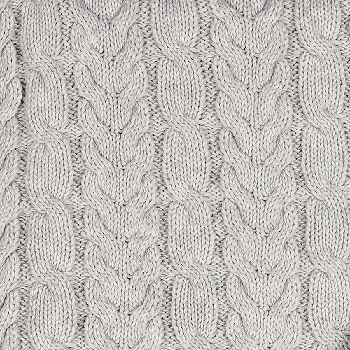 Organic Cable Knit Blanket