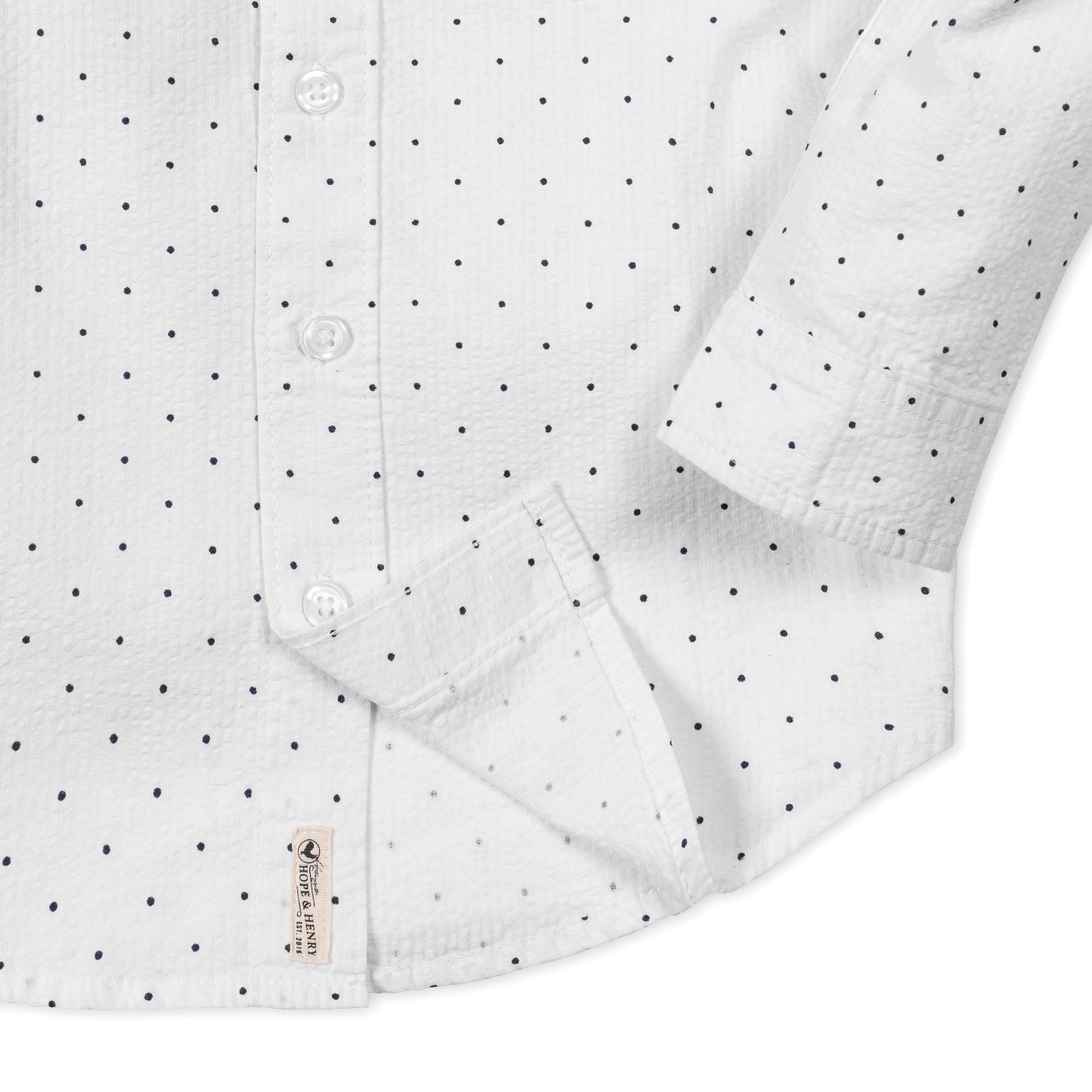 Organic Seersucker Shirt