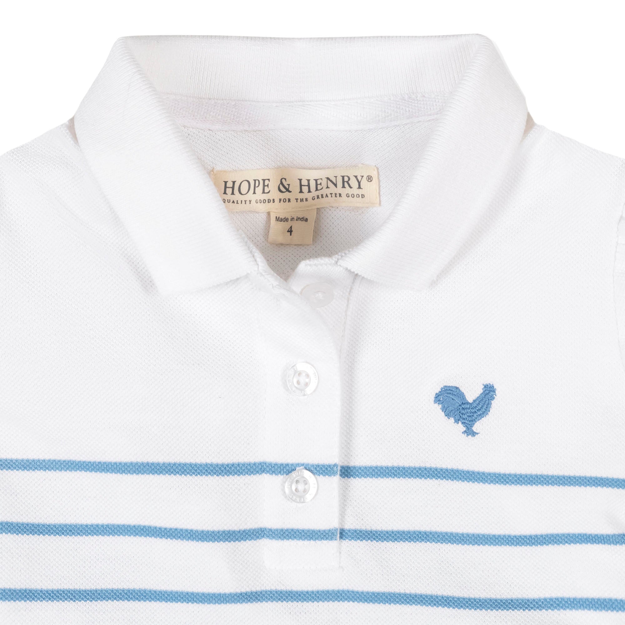 Organic Pique Polo Dress