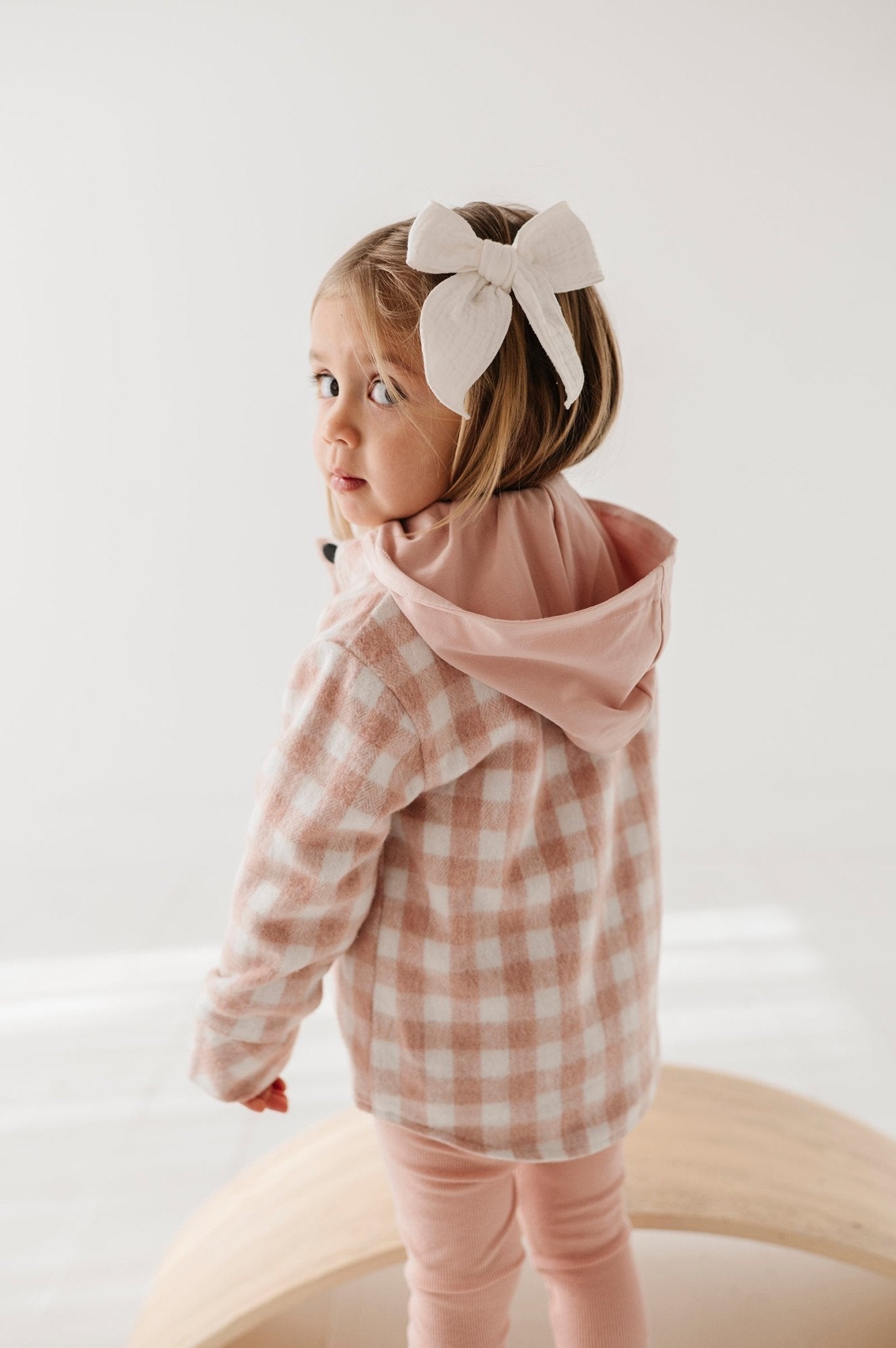 Girl's Hooded Shacket