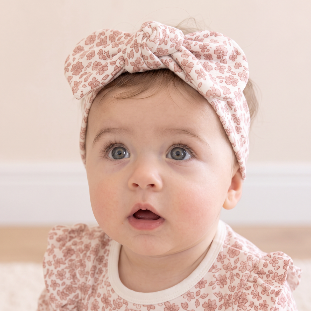 Organic Headwrap - Wild Petal