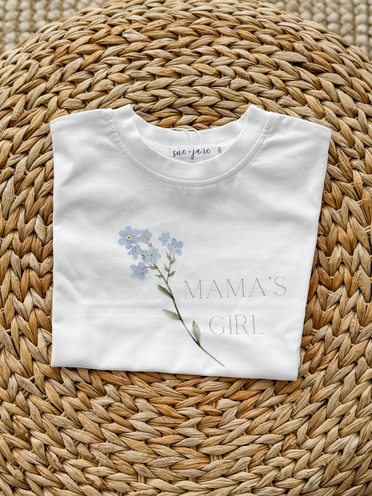 Flower Mama’s Girl Organic Cotton T-shirt