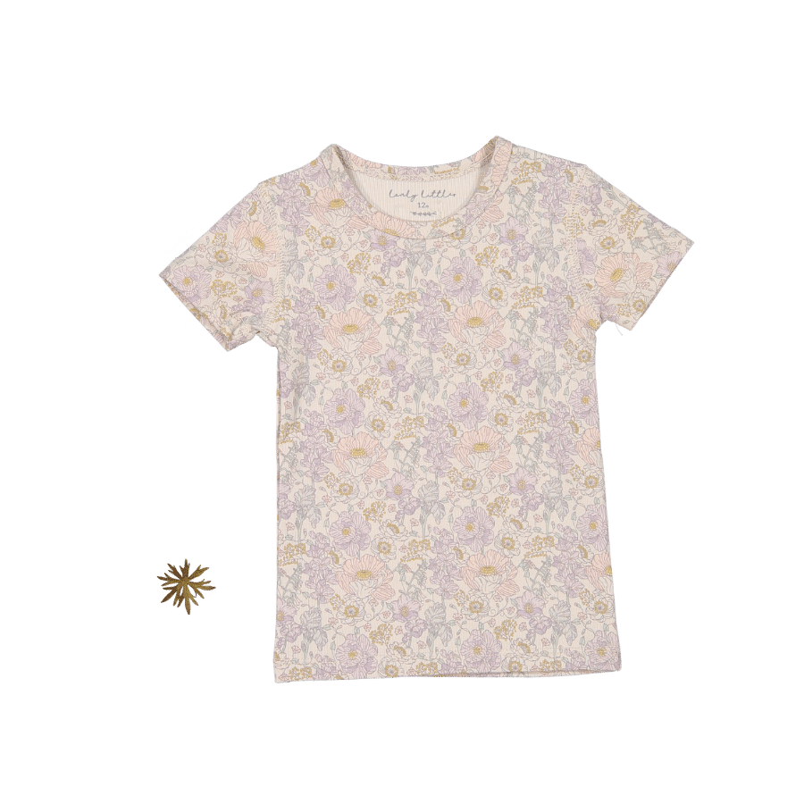 The Printed Short Sleeve Tee - Chloe