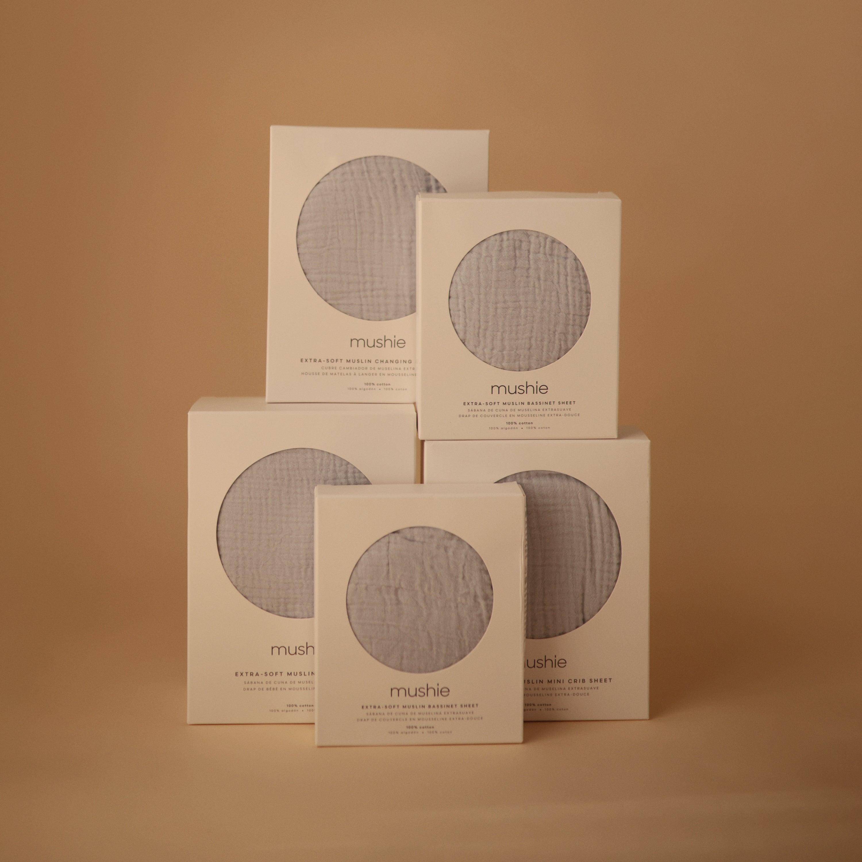 Extra Soft Bassinet Muslin Crib Sheet crib sheets Mushie
