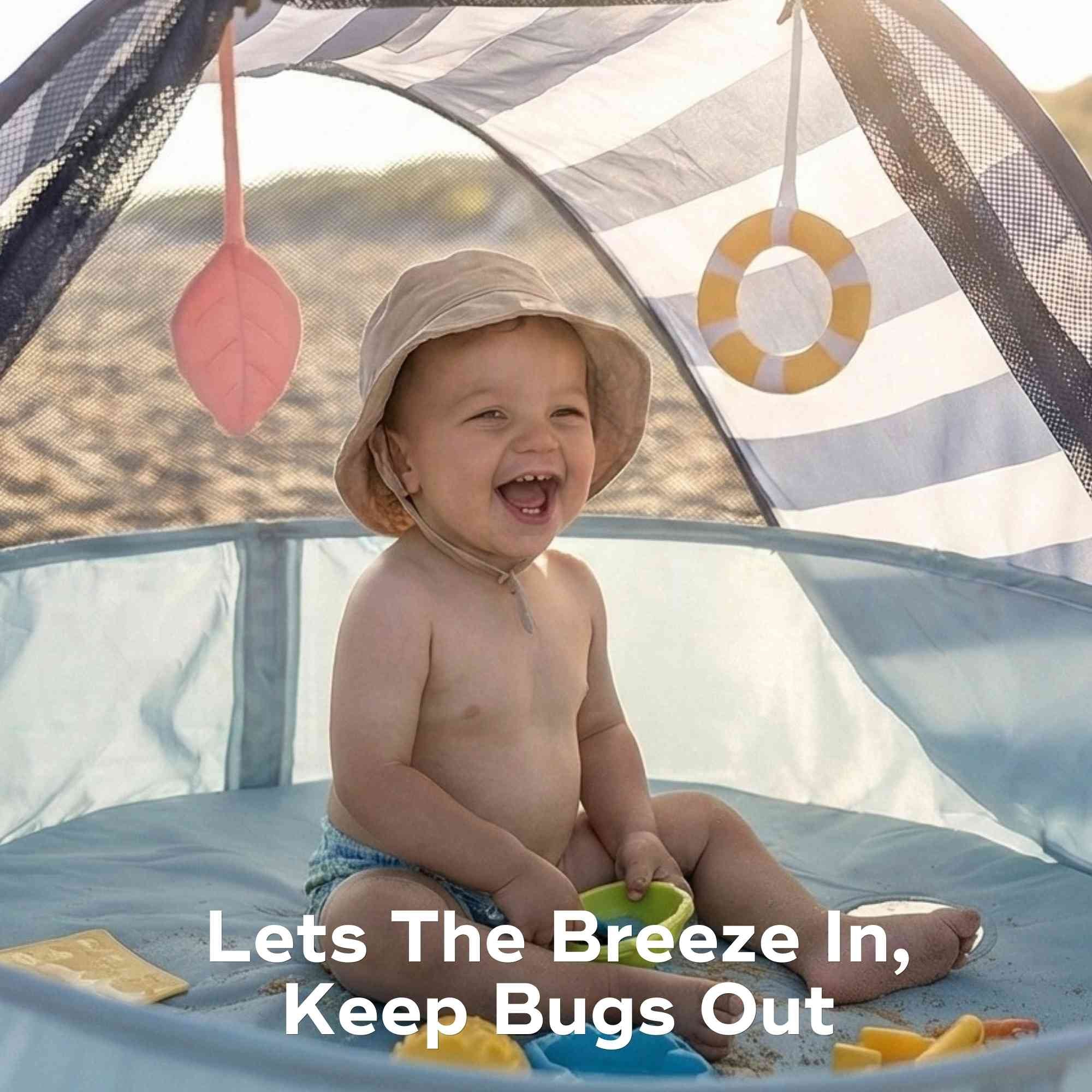 Aquani Anti-UV Baby Beach Tent & Paddling Pool