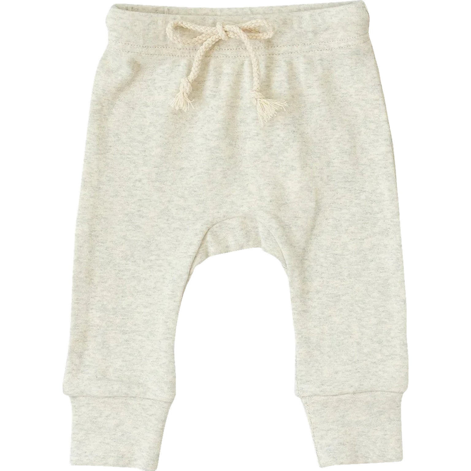 Oatmeal Cotton Joggers Mebie Baby