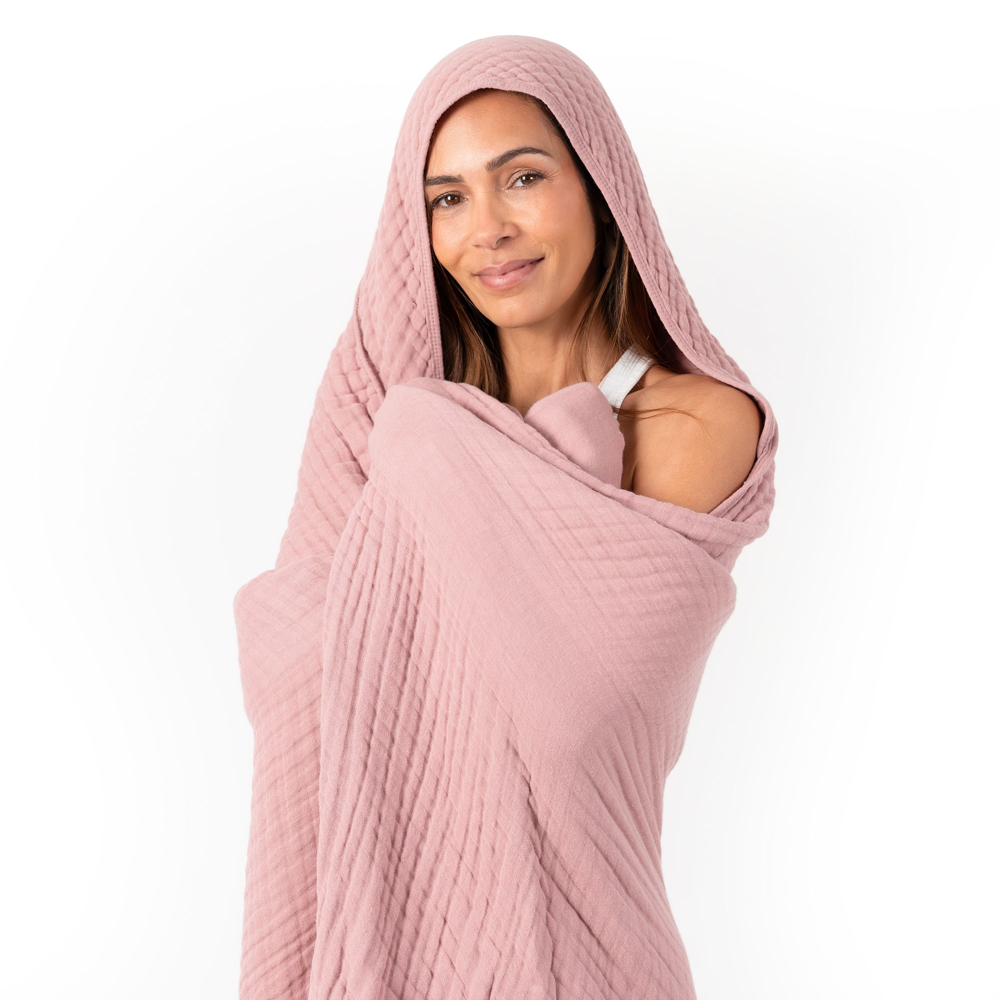 Adult Muslin Hooded Towel