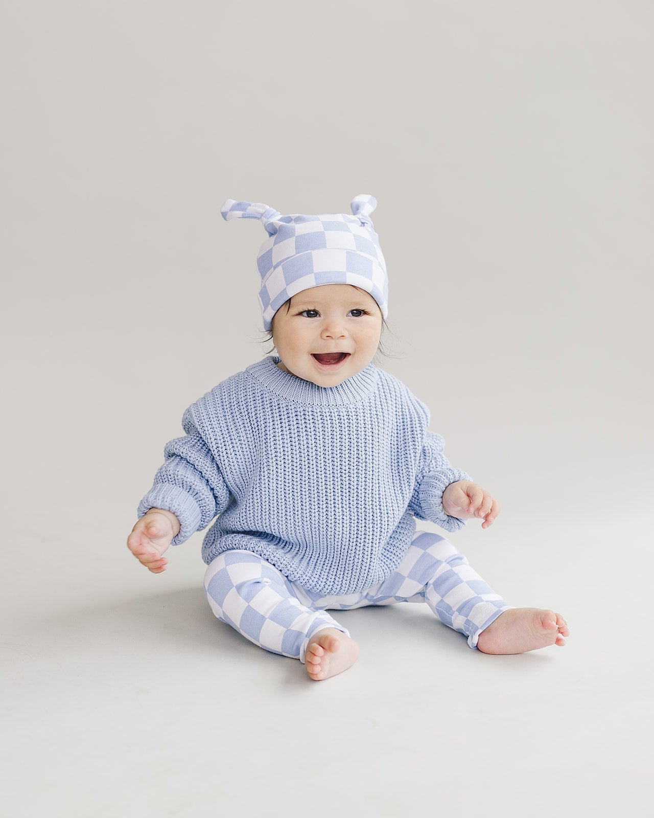 Chunky Knit Sweater | Blue