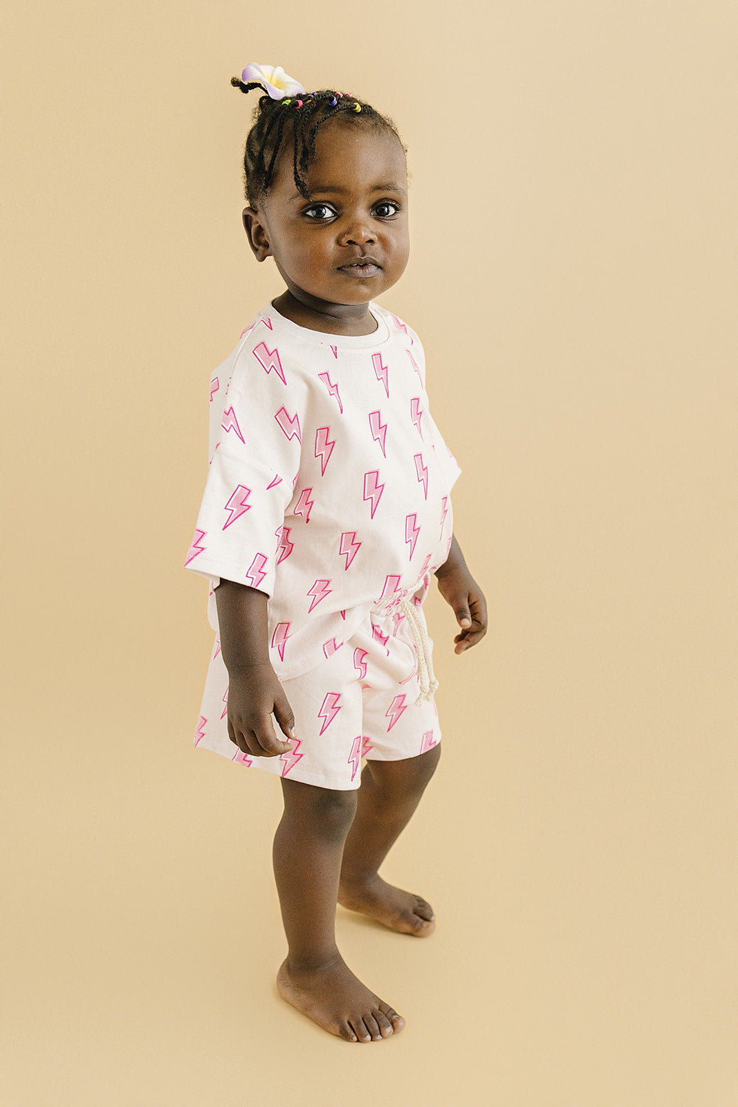 Shorts Set | Pink Bolts