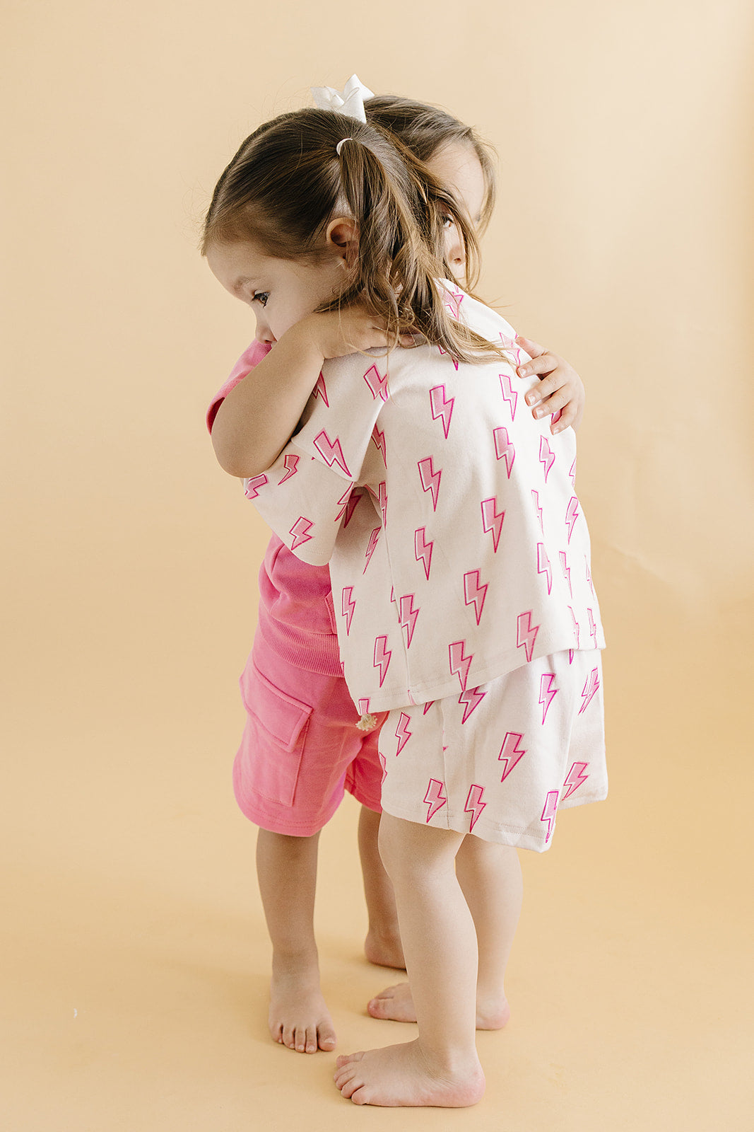 Shorts Set | Pink Bolts