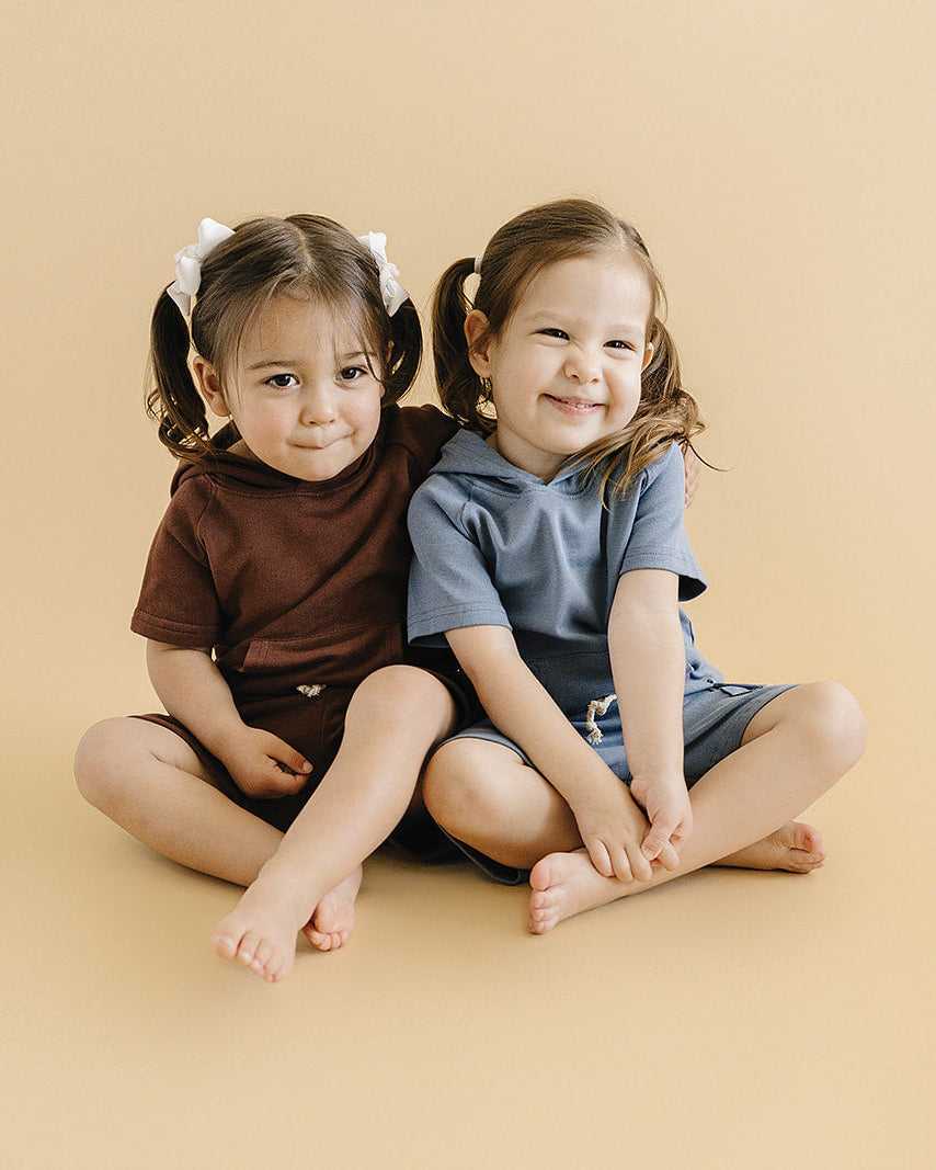 Cargo Shorts Set | Blue