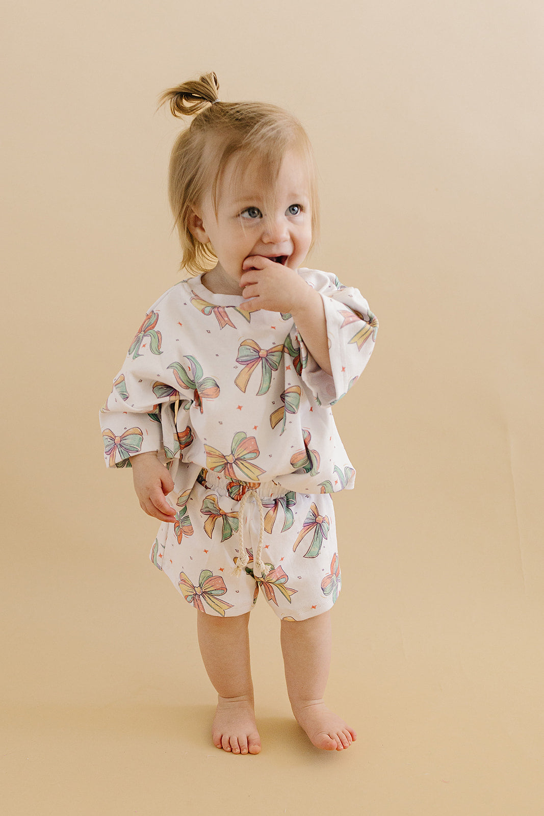 Shorts Set | Happy Bows